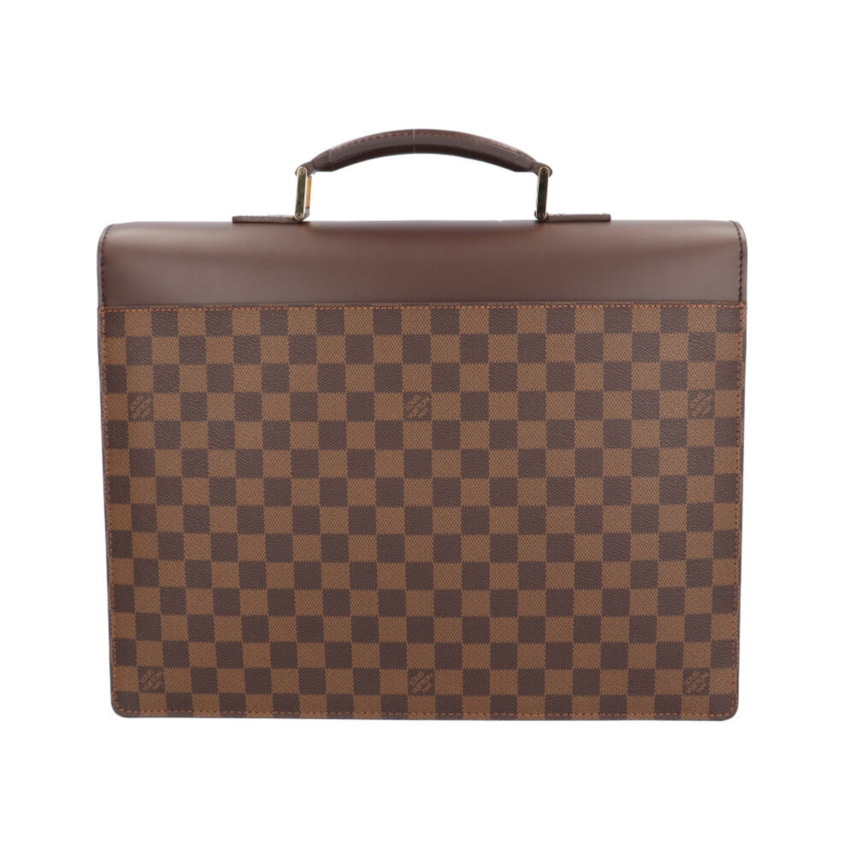 Louis Vuitton Damier Brown Damier Canvas Briefcase (Pre-Owned)