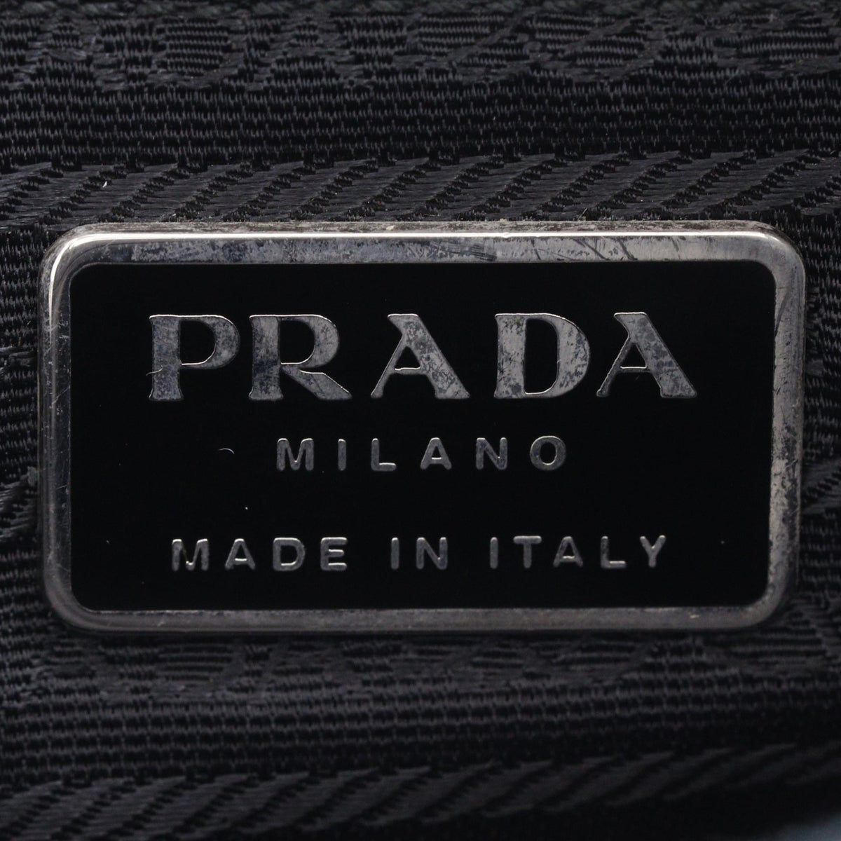Prada Black Nero Nylon Tote Bag (Pre-Owned)