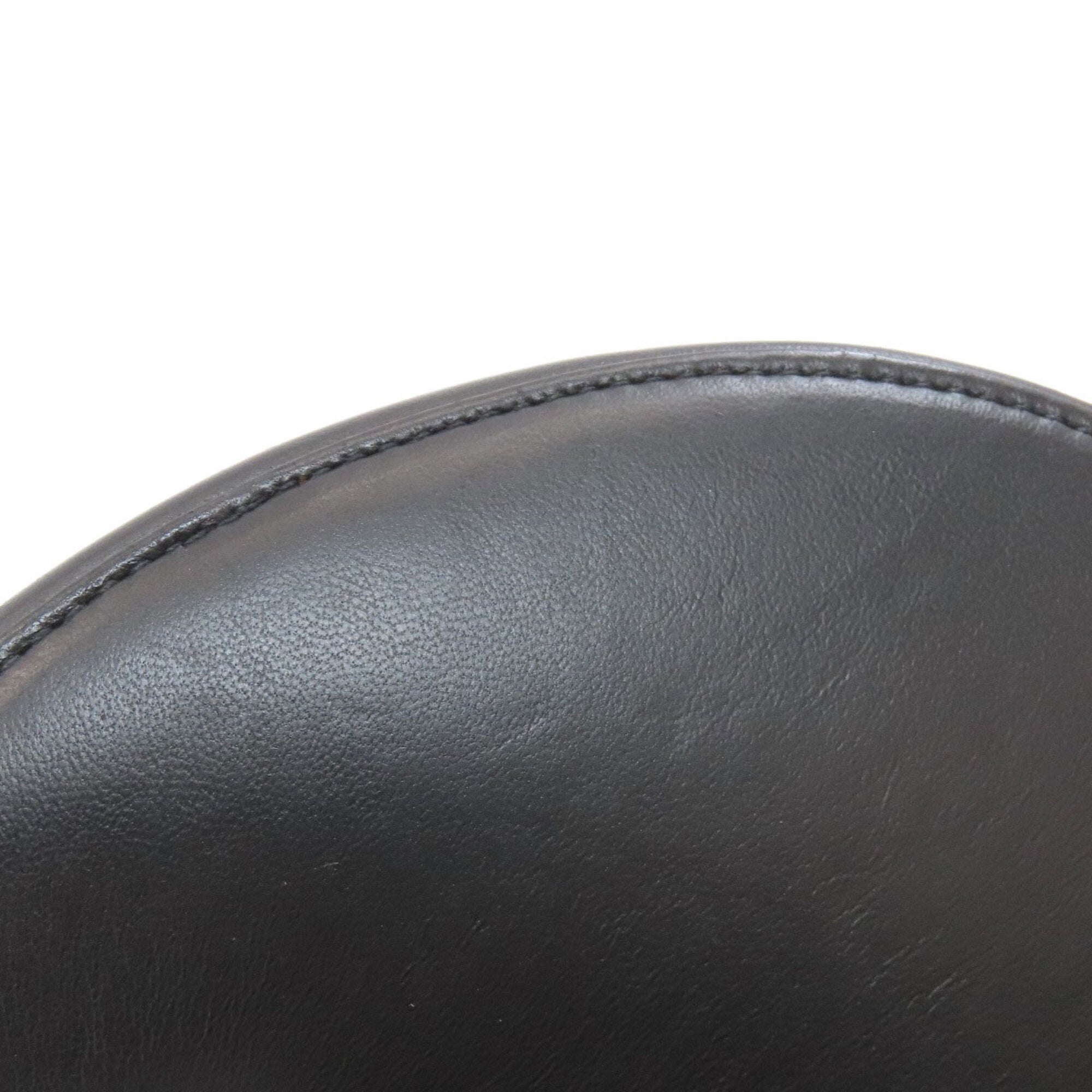 Bottega Veneta Black Leather Handbag (Pre-Owned)