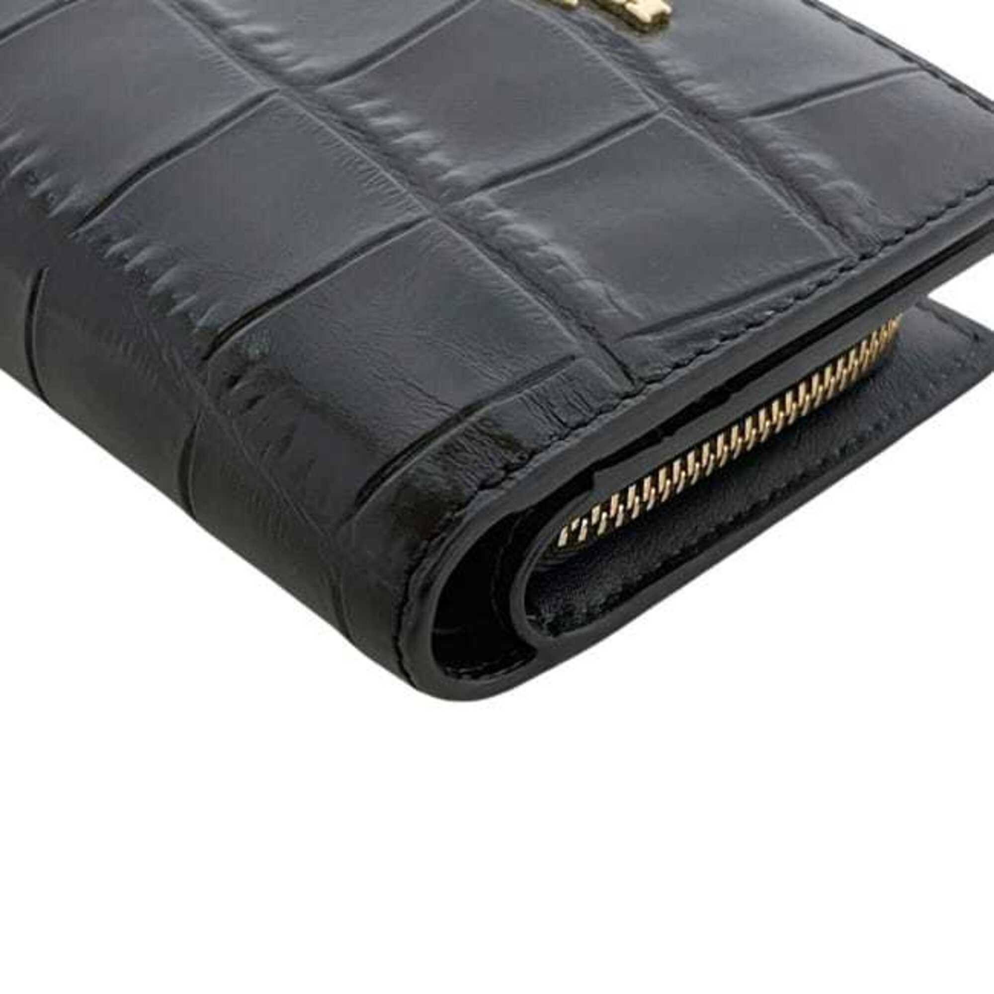 Coach Black Leather Wallet (Bi-Fold) (Pre-Owned)