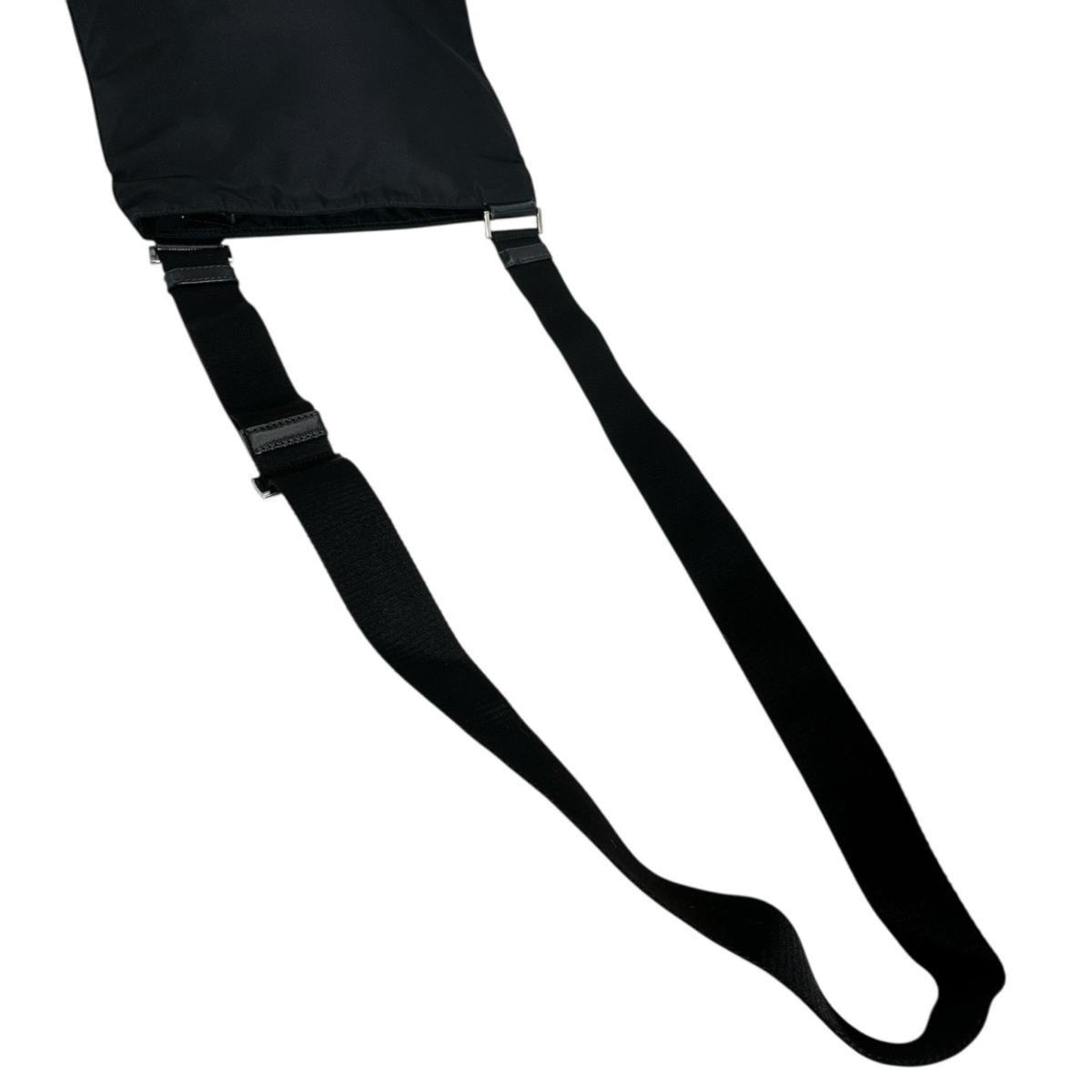 Prada Black Nylon Shoulder Bag Sling Bag (Pre-Owned)