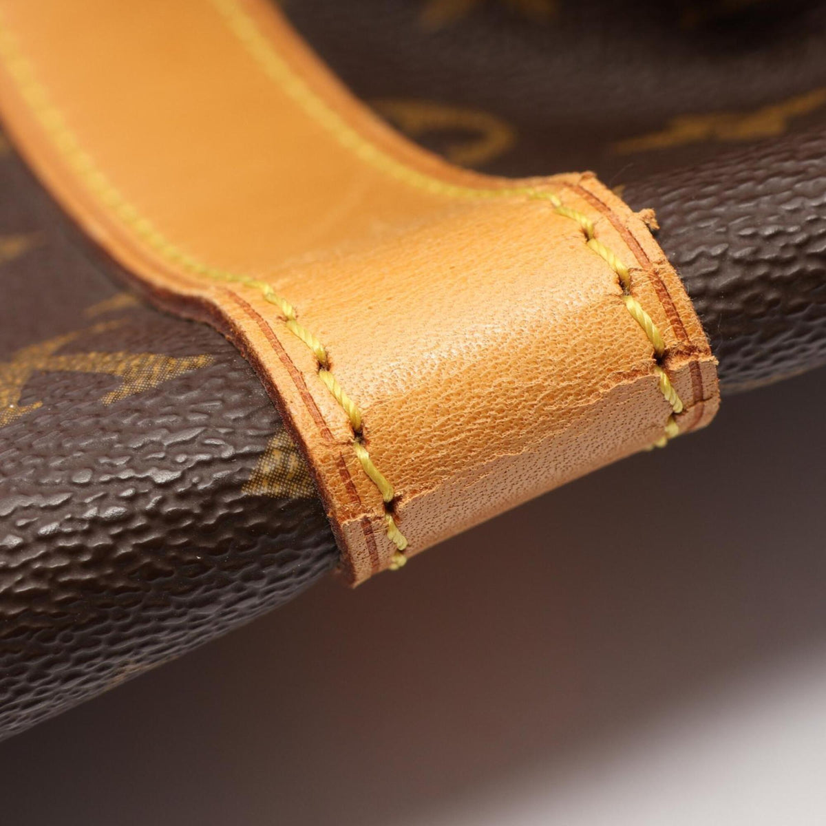 Louis Vuitton Brown Pvc Leather Boston Bag Handbag (Pre-Owned)