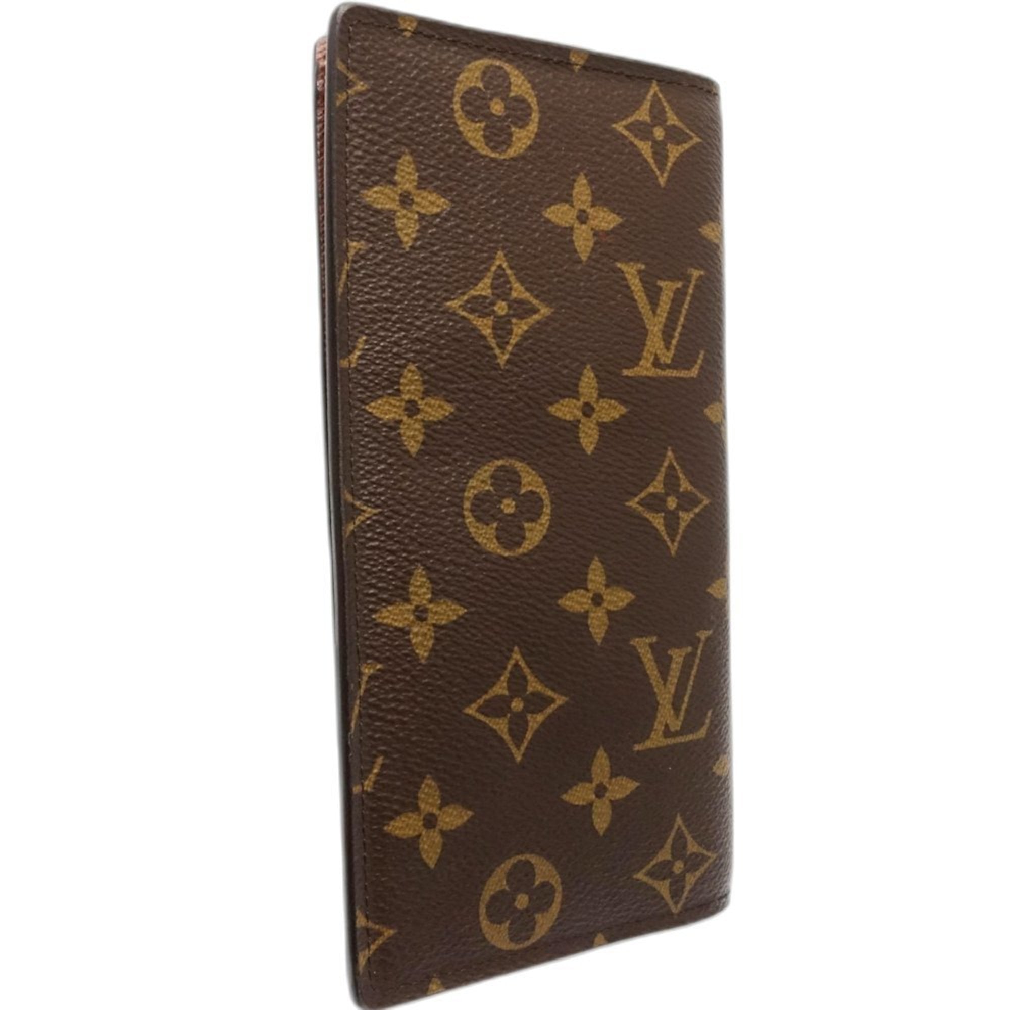 Louis Vuitton Brown Monogram Monogram Long Wallet (Bi-Fold) (Pre-Owned)