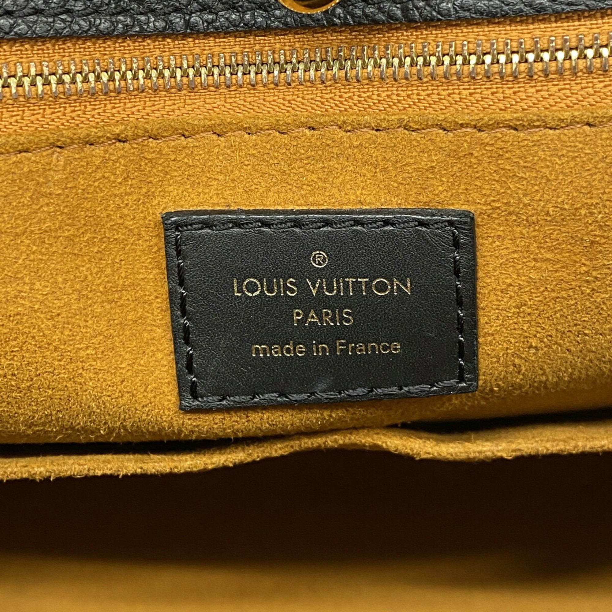 Louis Vuitton Noir Tote Bag (Pre-Owned)