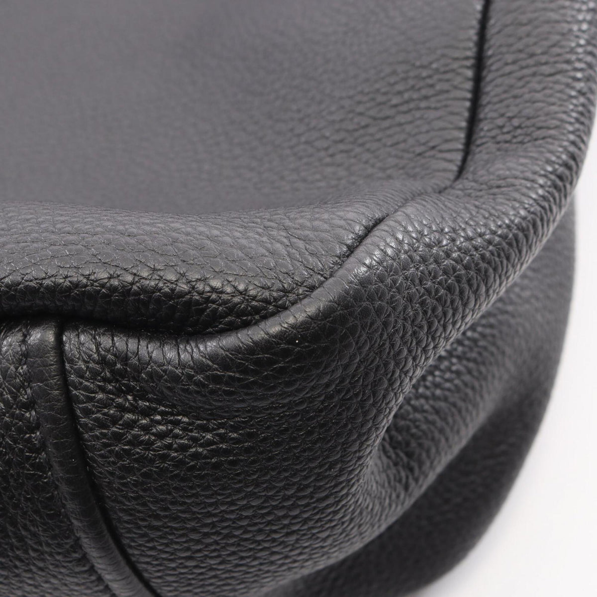 Prada Black Leather Handbag Shoulder Bag (Pre-Owned)