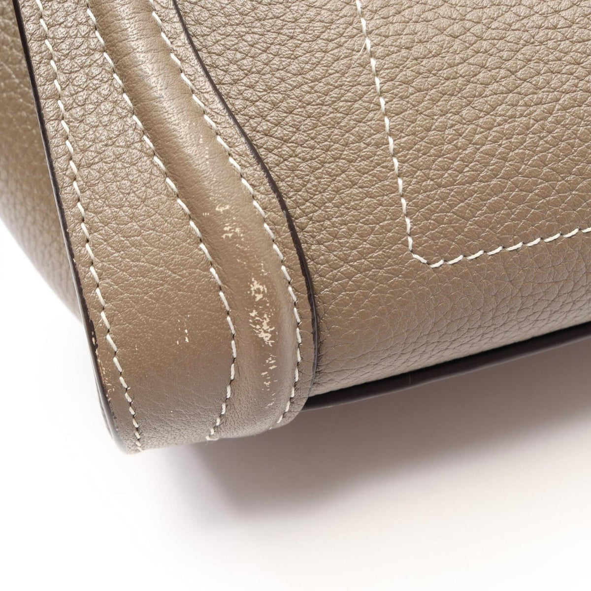 Celine Gray Leather Handbag (Pre-Owned)