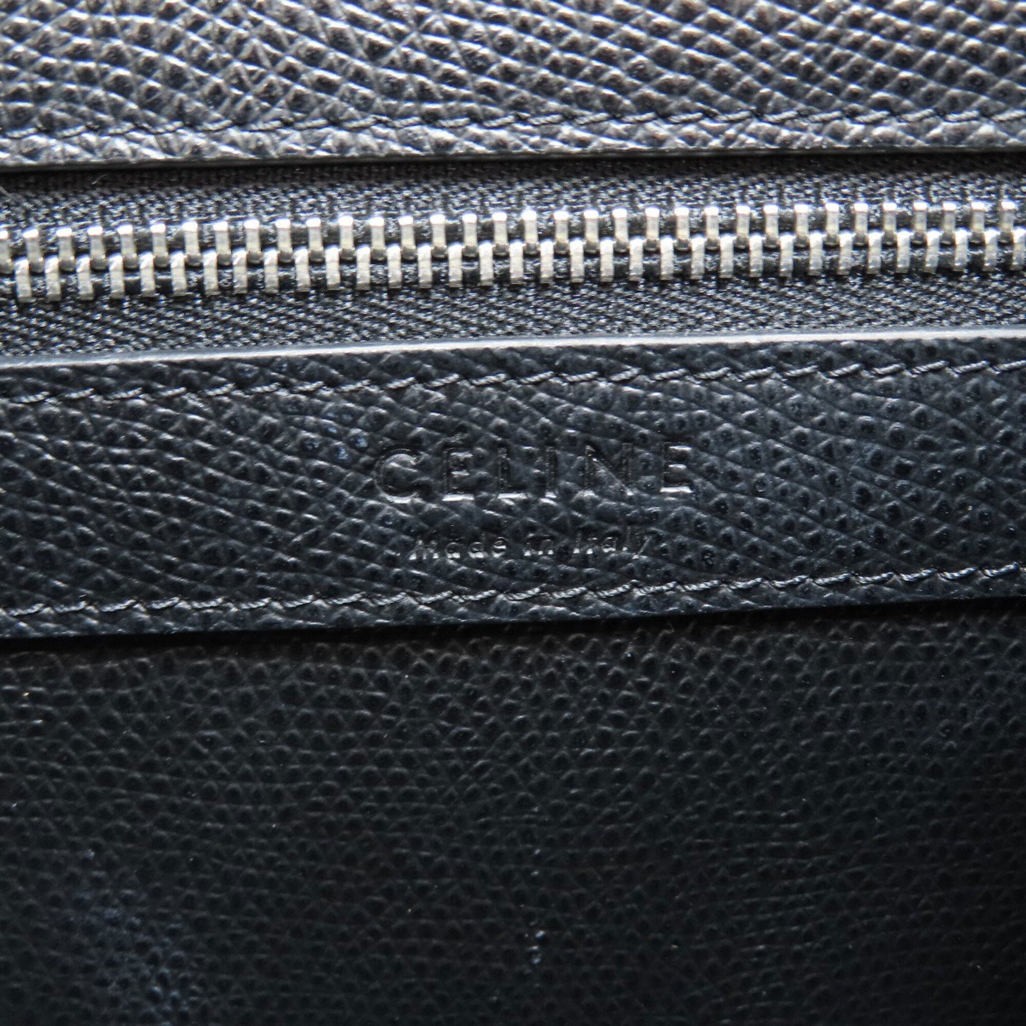 Celine Black Leather Handbag (Pre-Owned)