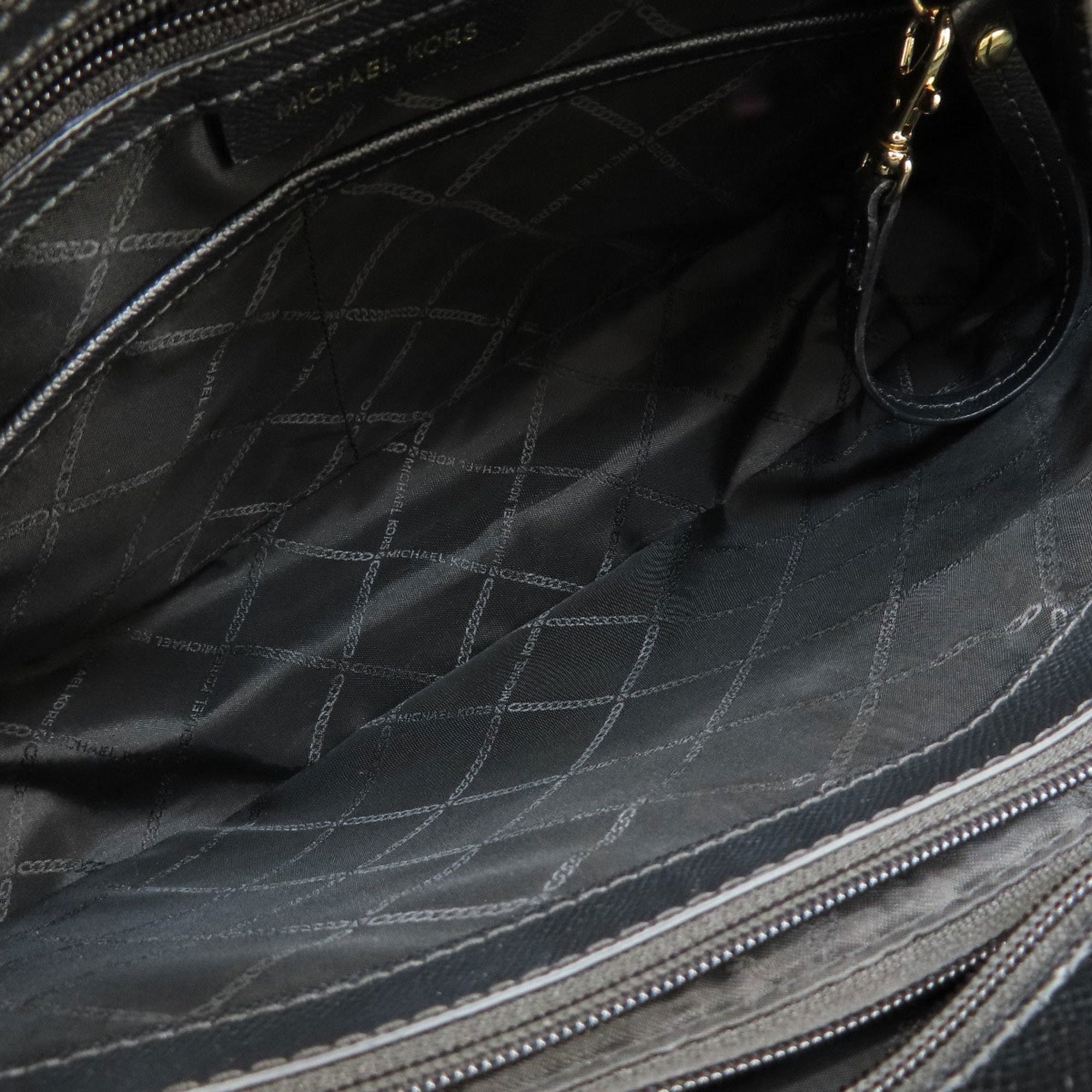 Michael Kors Black Pvc Tote Bag (Pre-Owned)