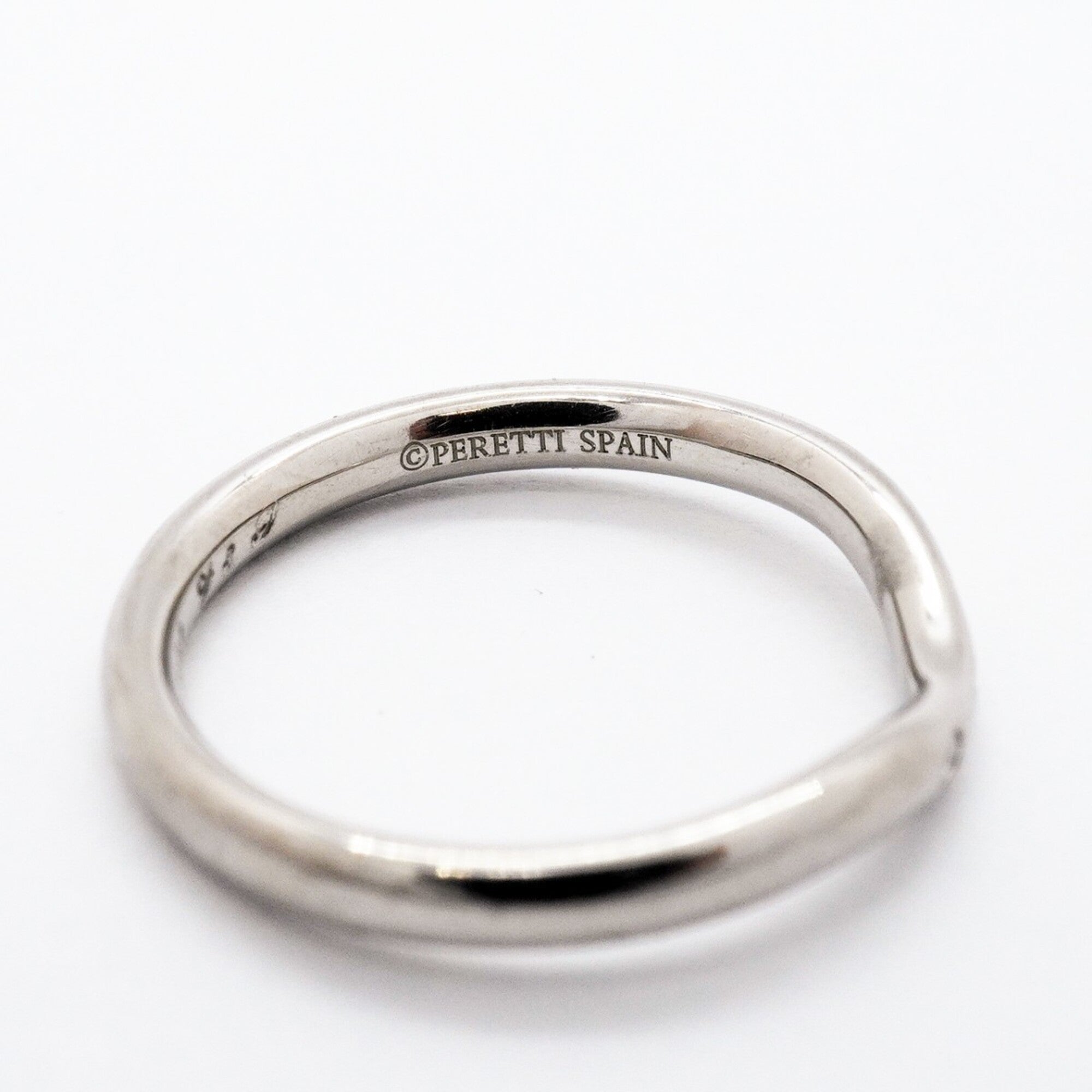 Tiffany Platinum 950 Band Ring (Pre-Owned)