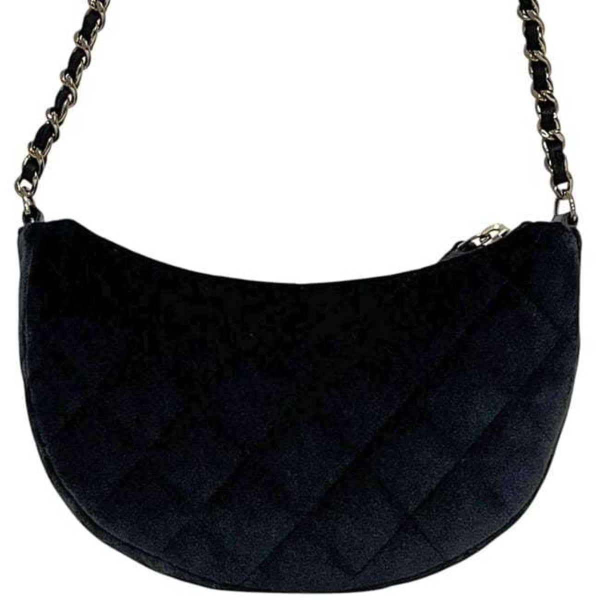 Chanel Black Leather Shoulder Bag (Pre-Owned)