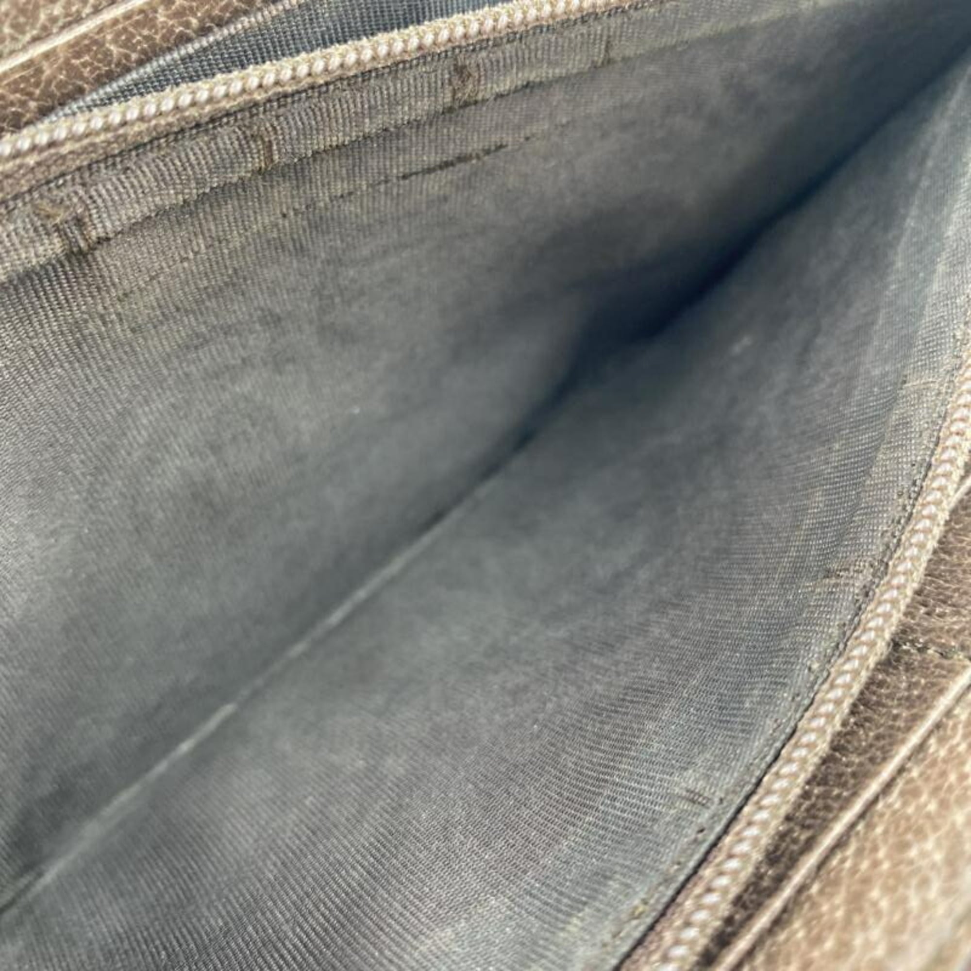 Gucci Brown Gg Supreme Long Wallet (Bi-Fold) (Pre-Owned)