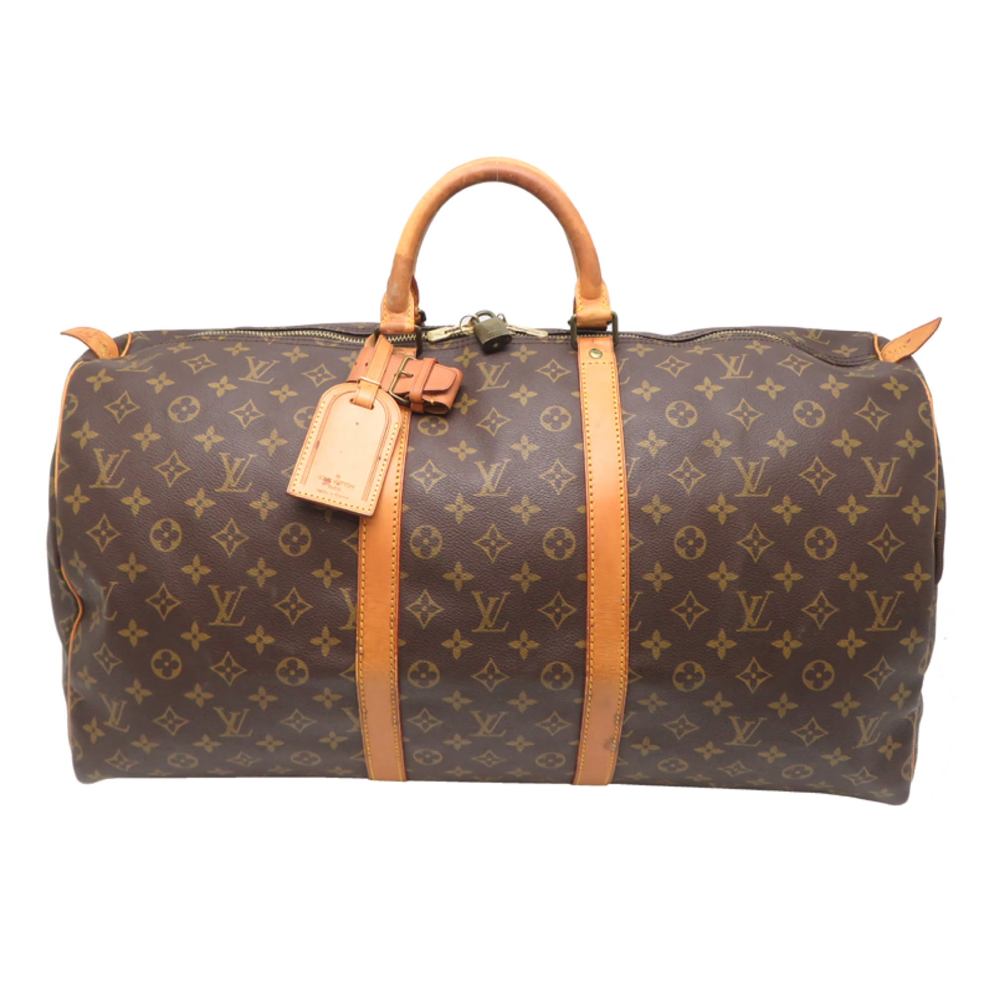 Louis Vuitton Brown Monogram Boston Bag (Pre-Owned)