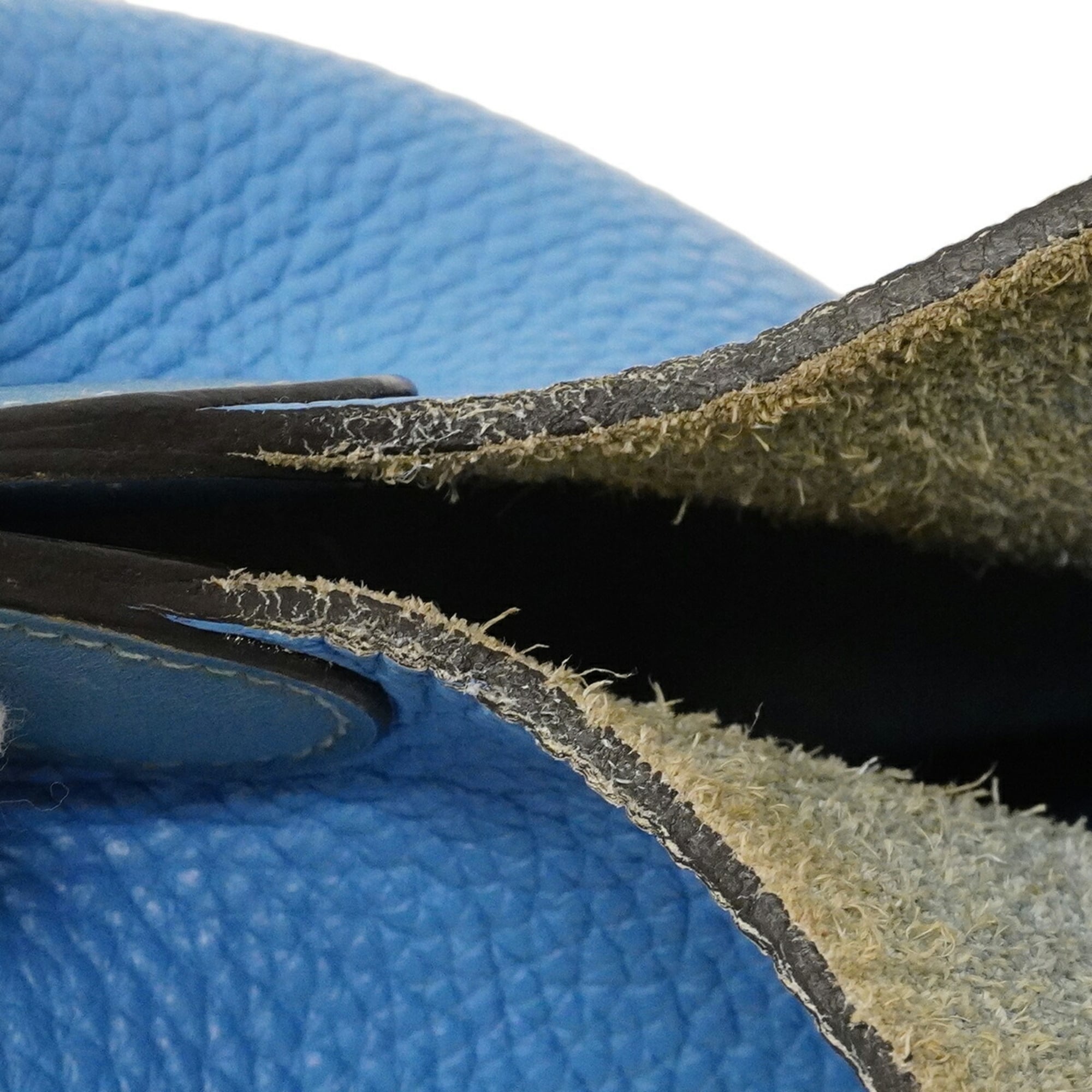 Hermes Azur Blue Paradise Taurillon Clemence Leather Swift Leather Swift Leather Handbag (Pre-Owned)