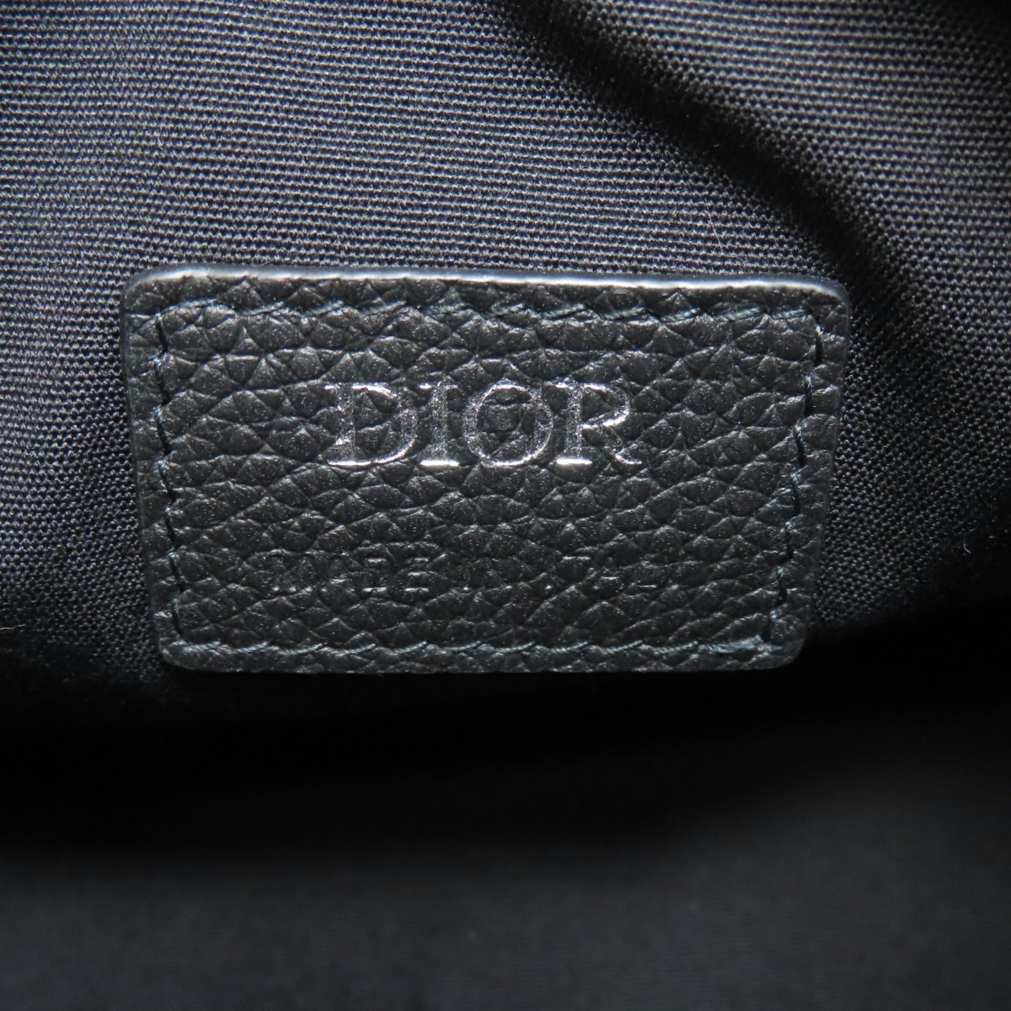 Christian Dior Black Canvas Shoulder Bag (Pre-Owned)