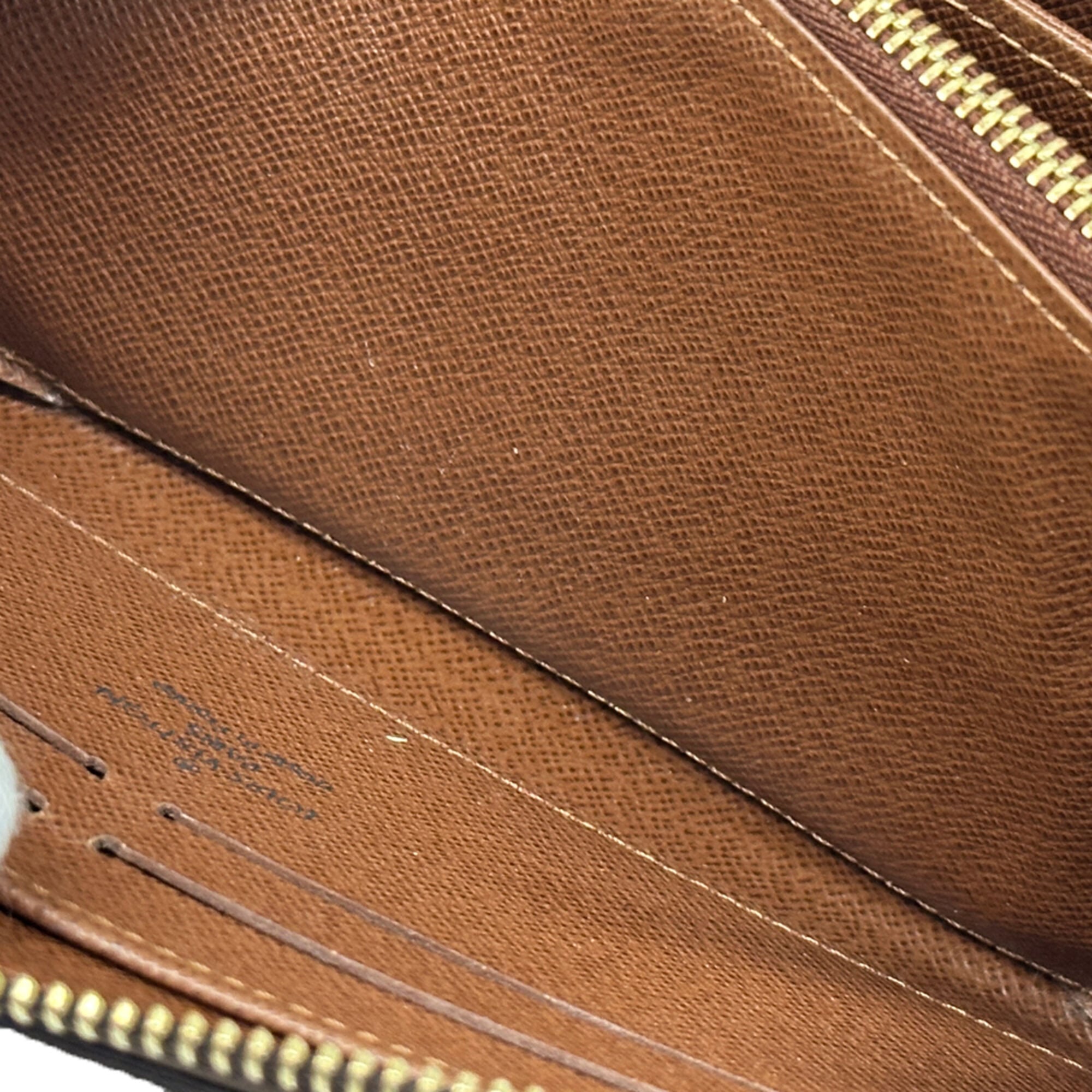 Louis Vuitton Brown Monogram Canvas Long Wallet (Bi-Fold) (Pre-Owned)