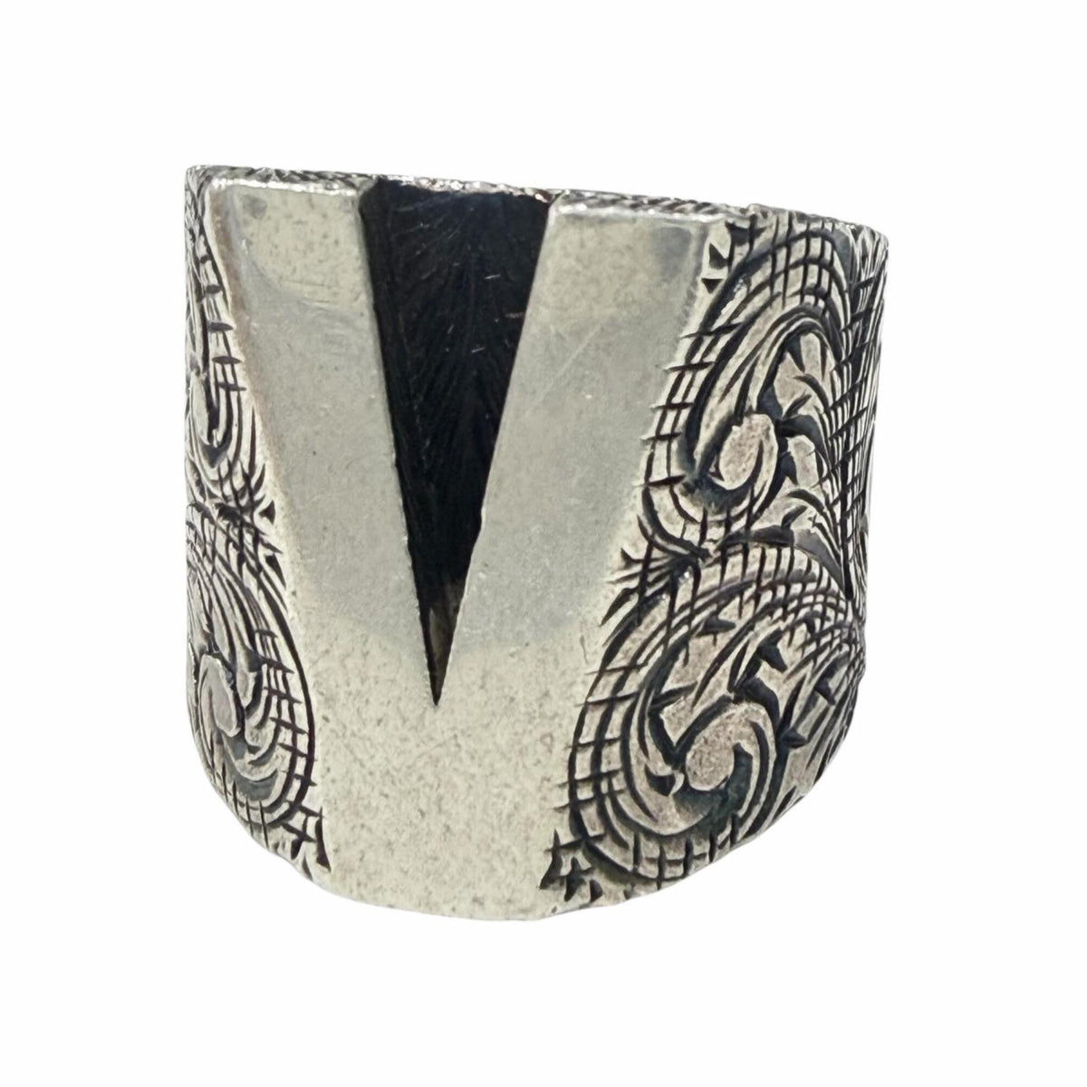 Gucci Silver Silver 925 Band Ring (Pre-Owned)
