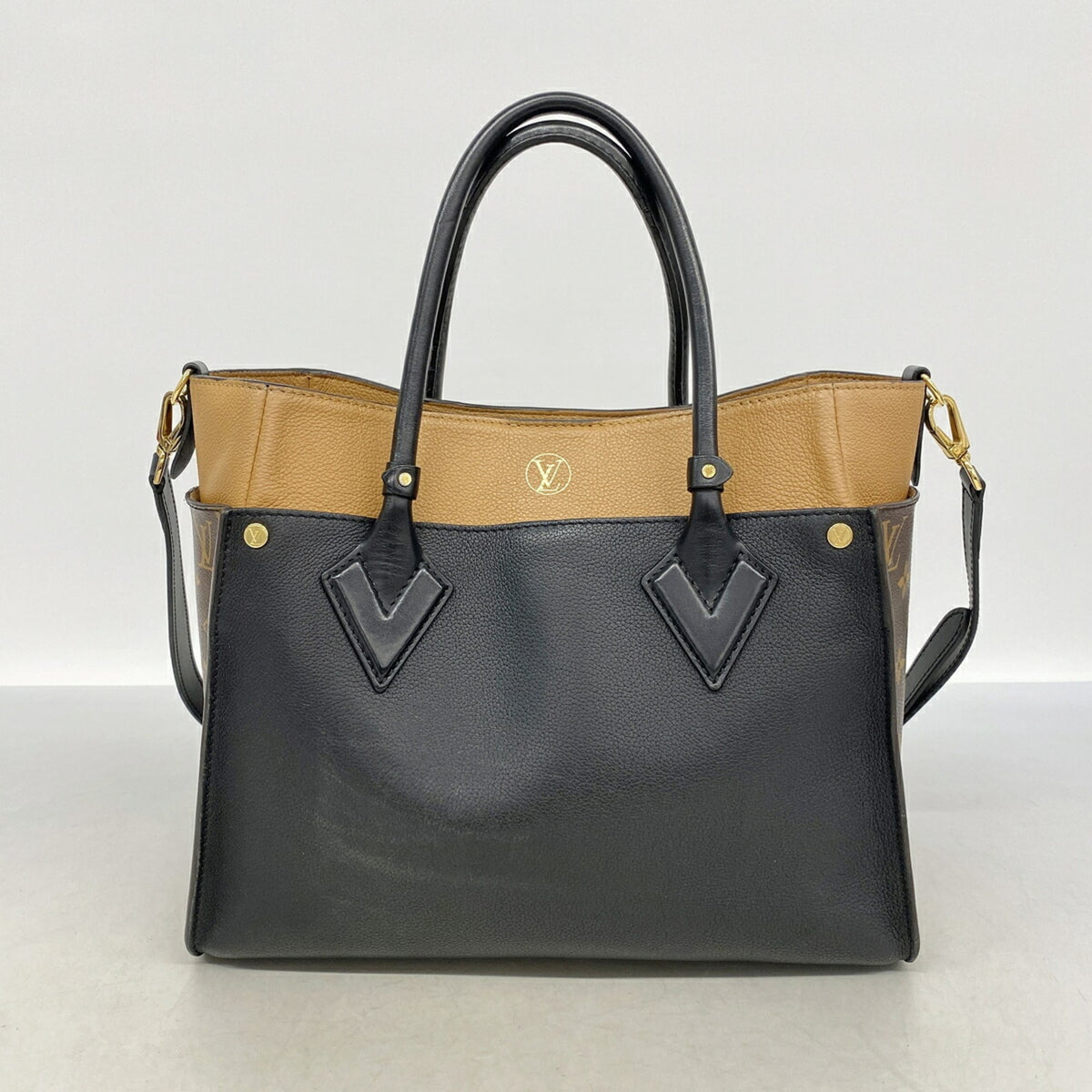 Louis Vuitton Noir Tote Bag (Pre-Owned)