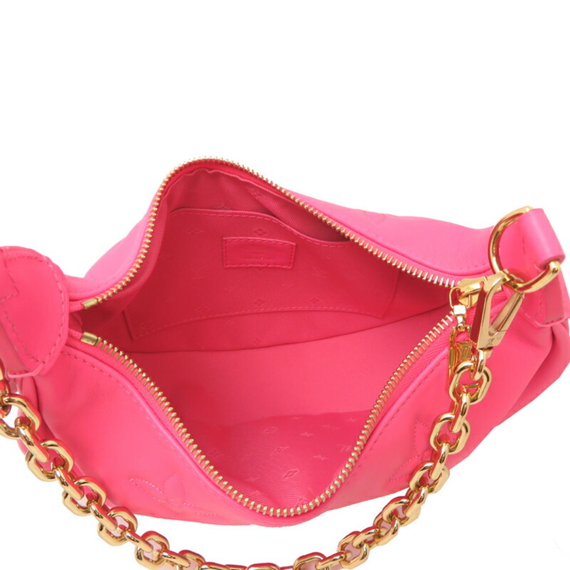 Louis Vuitton Pink Leather Handbag (Pre-Owned)