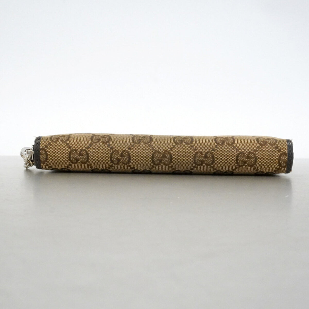 Gucci Brown Canvas Long Wallet (Bi-Fold) (Pre-Owned)