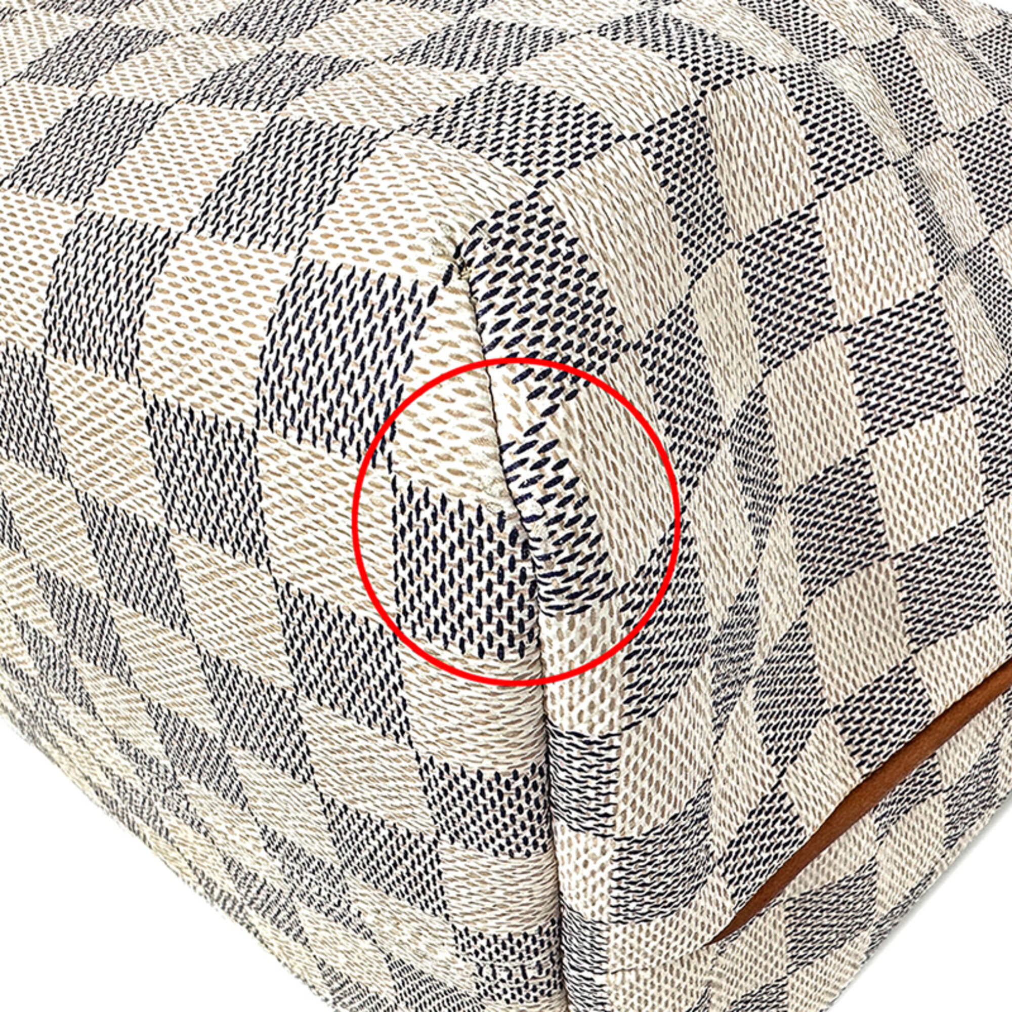 Louis Vuitton Damier Azur Damier Azur Handbag Tote Bag (Pre-Owned)