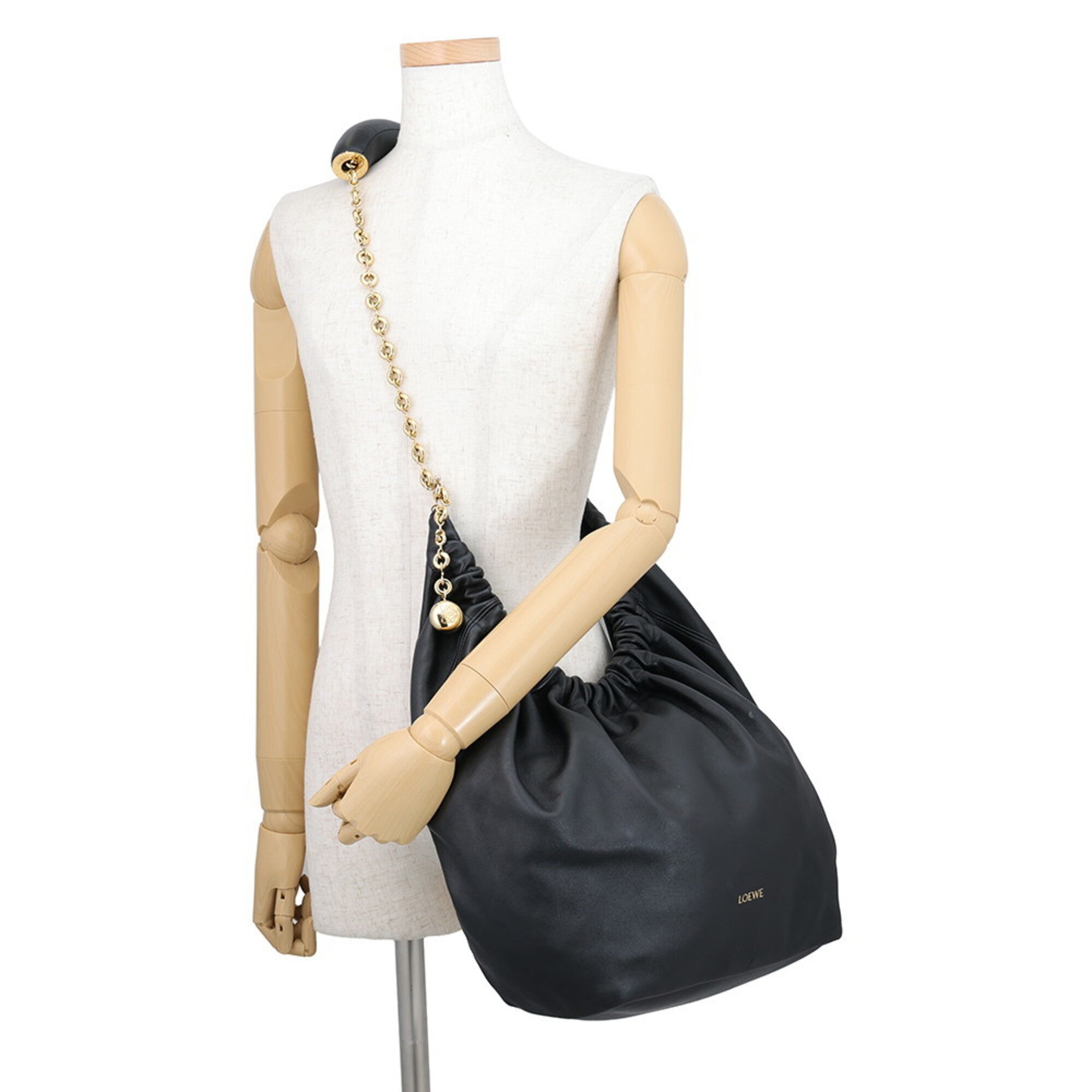 Loewe Black Handbag Shoulder Bag (Pre-Owned)