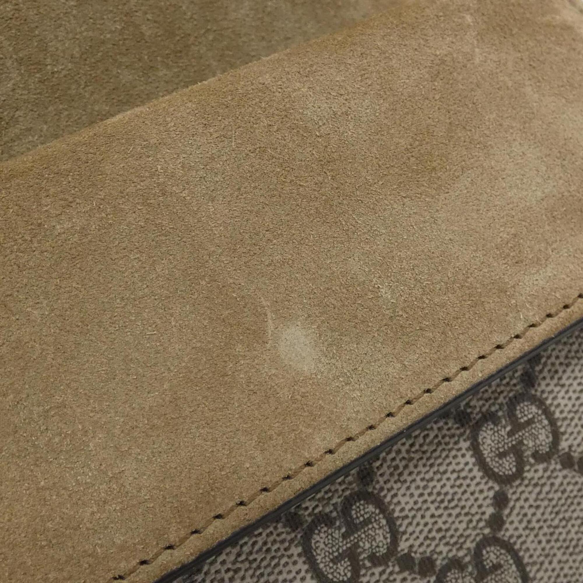 Gucci Beige Gg Supreme Handbag (Pre-Owned)