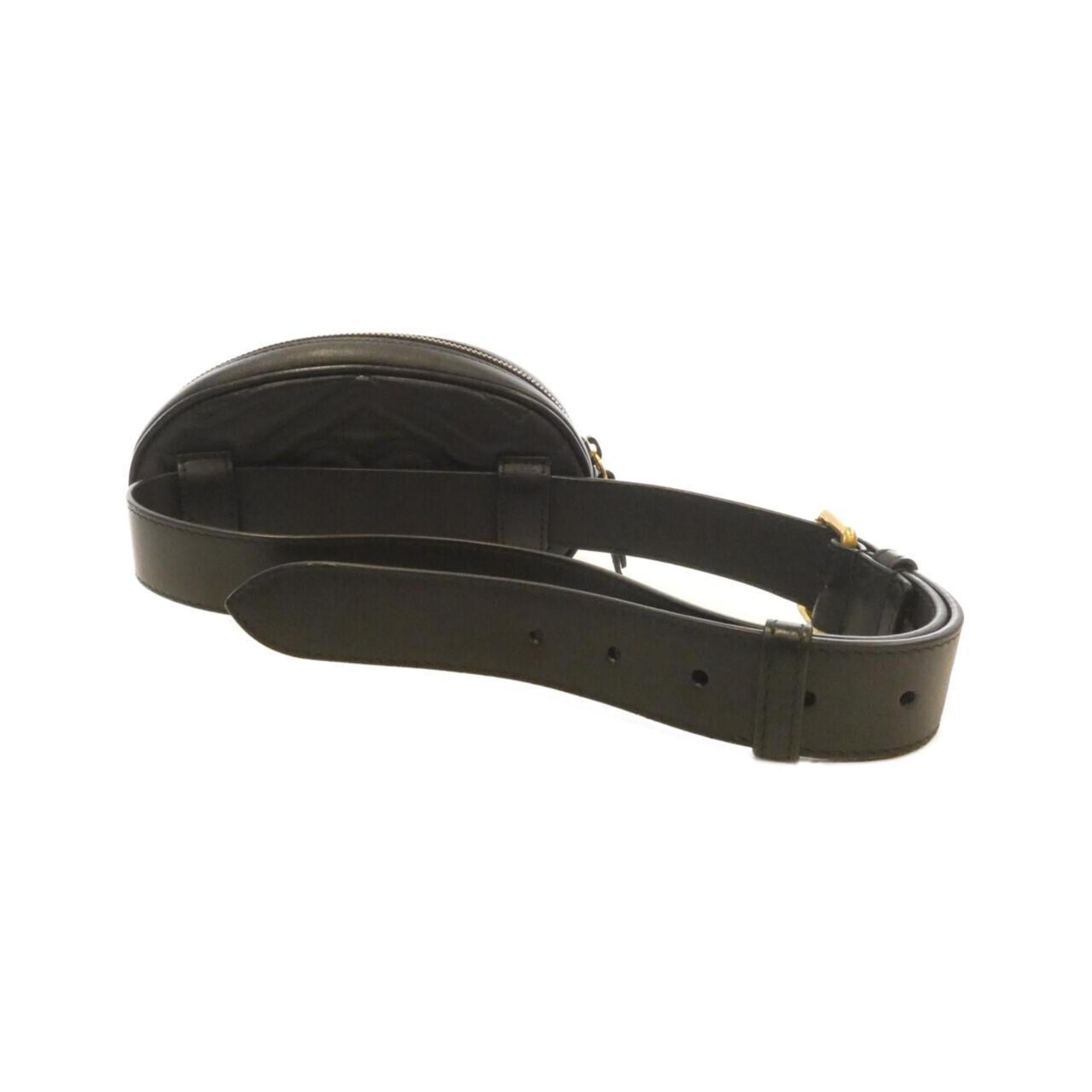 Gucci Black Quilting Leather Fanny Pack (Pre-Owned)