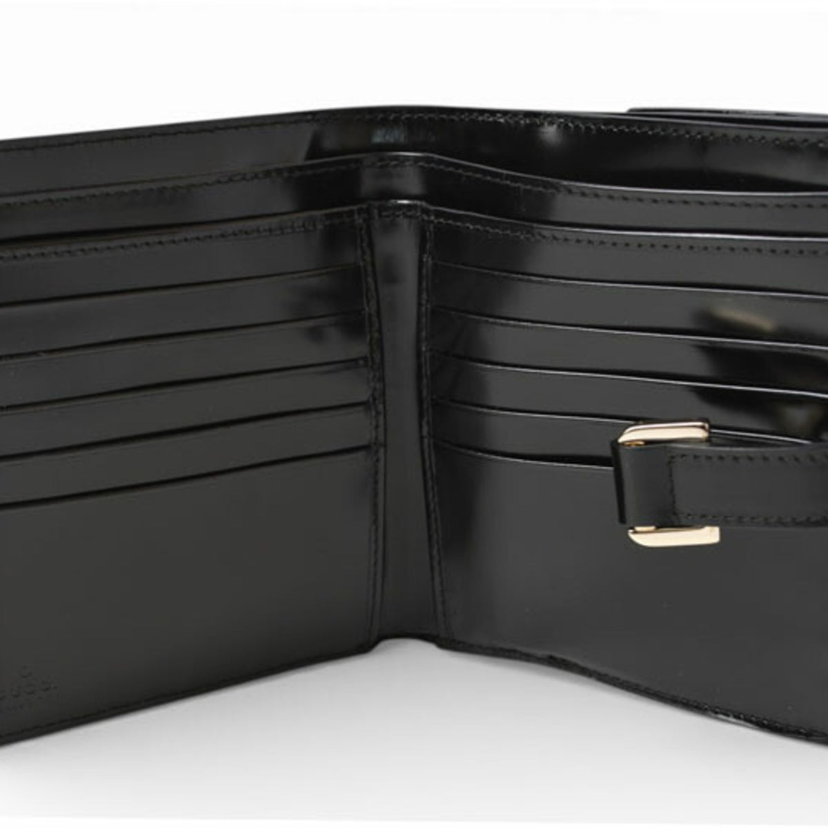 Gucci Black Leather Wallet (Bi-Fold) (Pre-Owned)