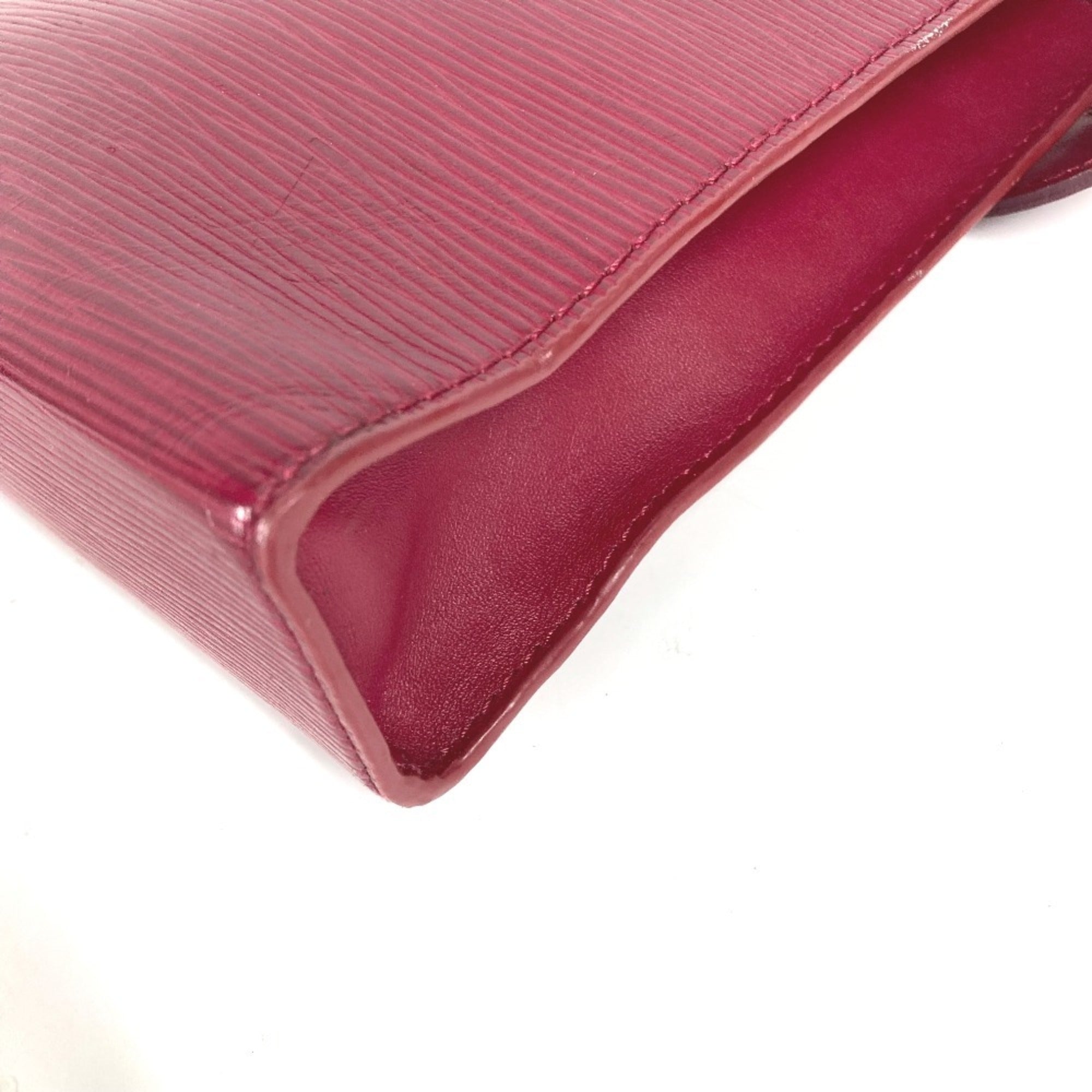 Louis Vuitton Fuchsia Red Color Epi Leather Clutch Bag Pouch (Pre-Owned)