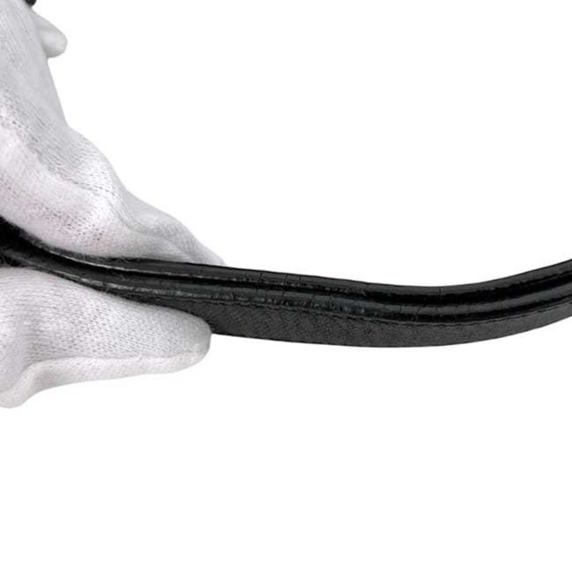 Prada Light Blue Nylon Leather Shoulder Bag Tote Bag (Pre-Owned)