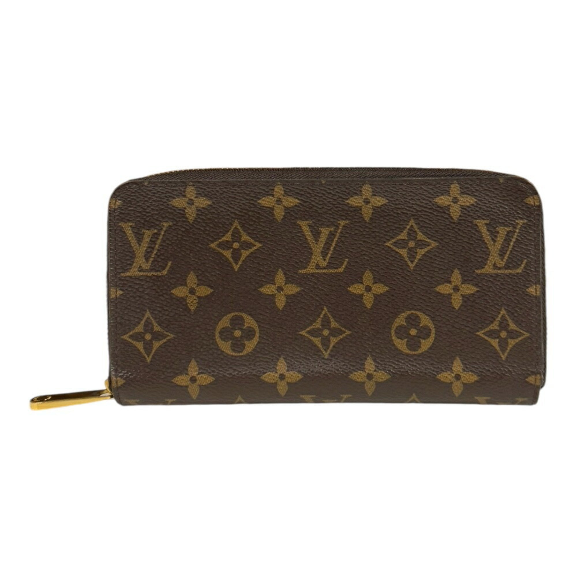 Louis Vuitton Monogram Brown Monogram Long Wallet (Bi-Fold) (Pre-Owned)