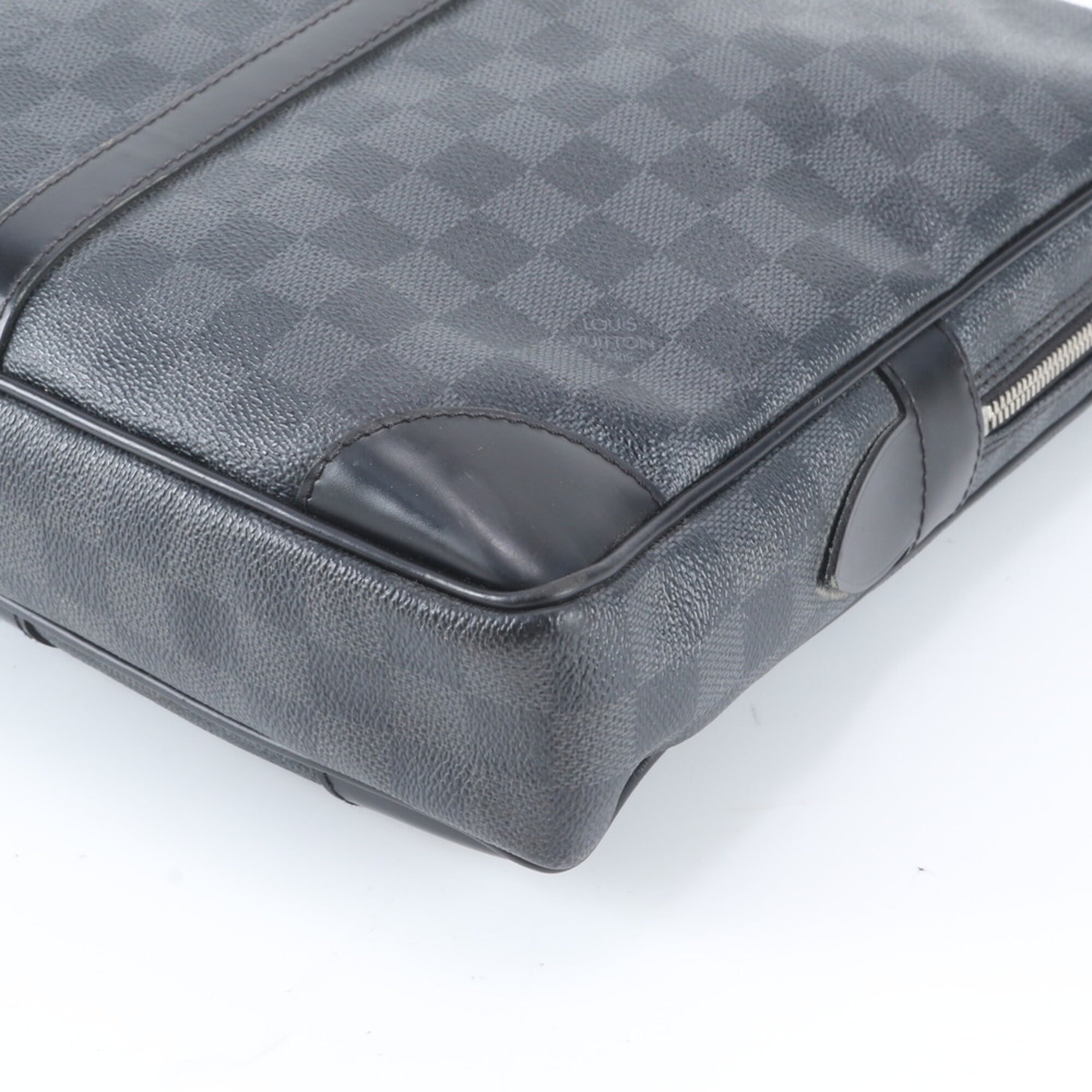 Louis Vuitton Damier Graphite Black Damier Graphite Damier Graphite Handbag (Pre-Owned)
