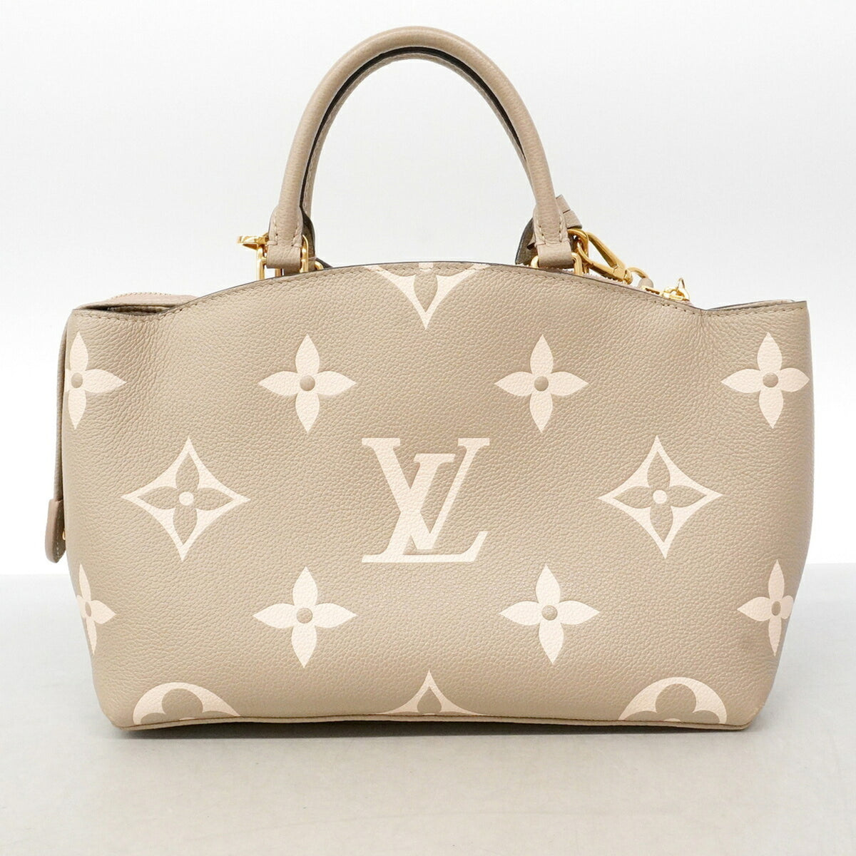 Louis Vuitton Cream Tourterelle Handbag (Pre-Owned)