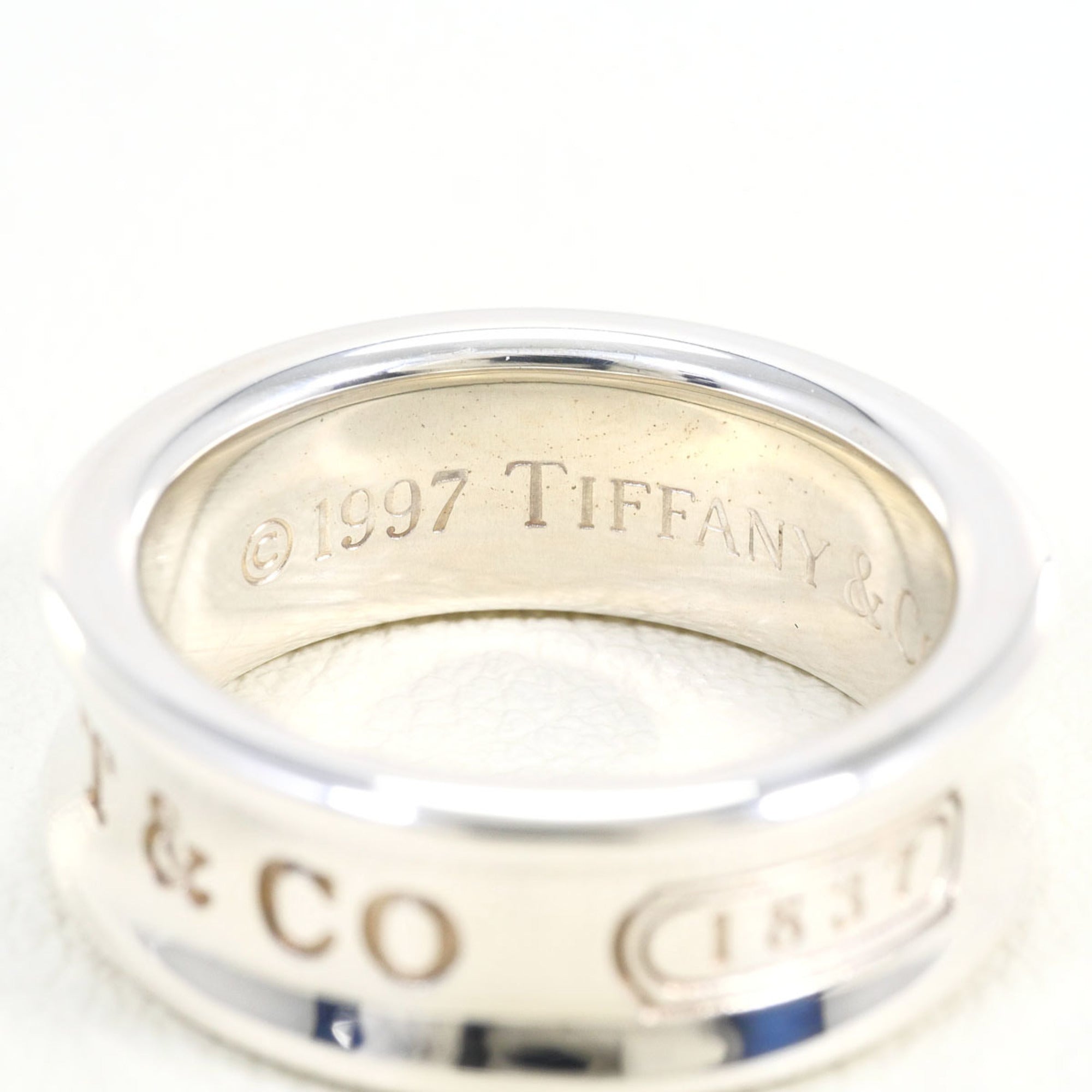 Tiffany 1837 Silver 925 Band Ring (Pre-Owned)