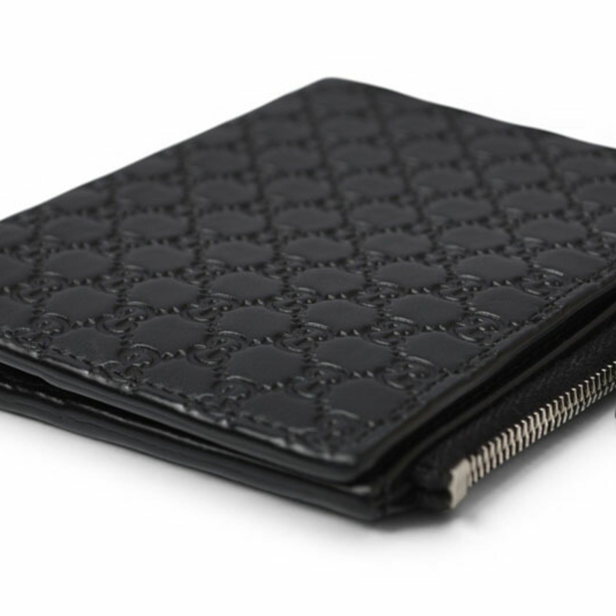 Gucci Black Leather Wallet (Bi-Fold) (Pre-Owned)