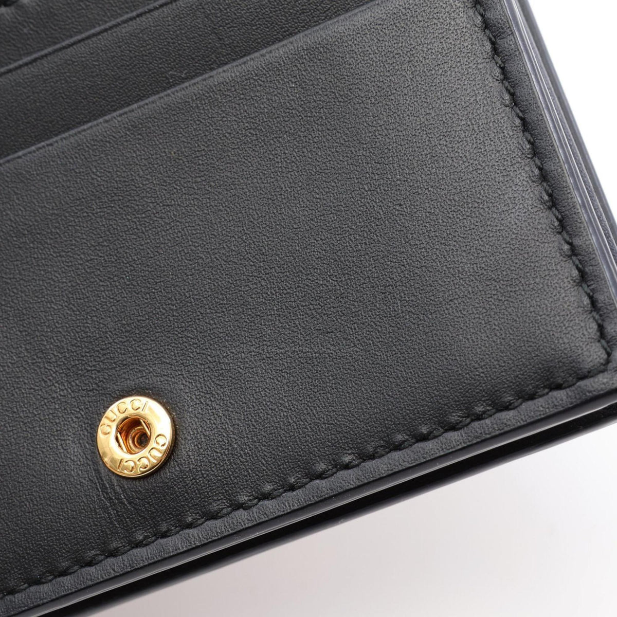 Gucci Beige Gg Supreme Leather Wallet (Bi-Fold) (Pre-Owned)