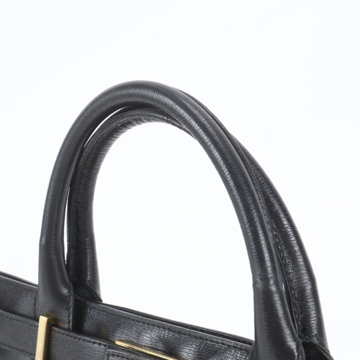 Gucci Black Leather Briefcase (Pre-Owned)