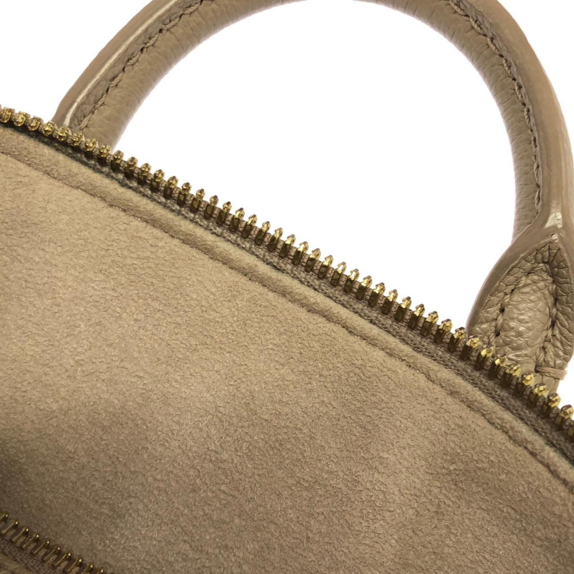 Louis Vuitton Cream Tourterelle Leather Pouch Shoulder Bag (Pre-Owned)