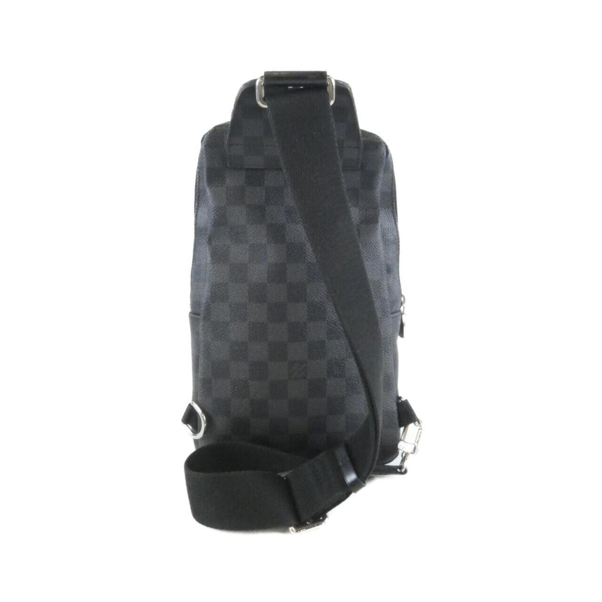 Louis Vuitton Gray Coated Canvas Shoulder Bag (Pre-Owned)