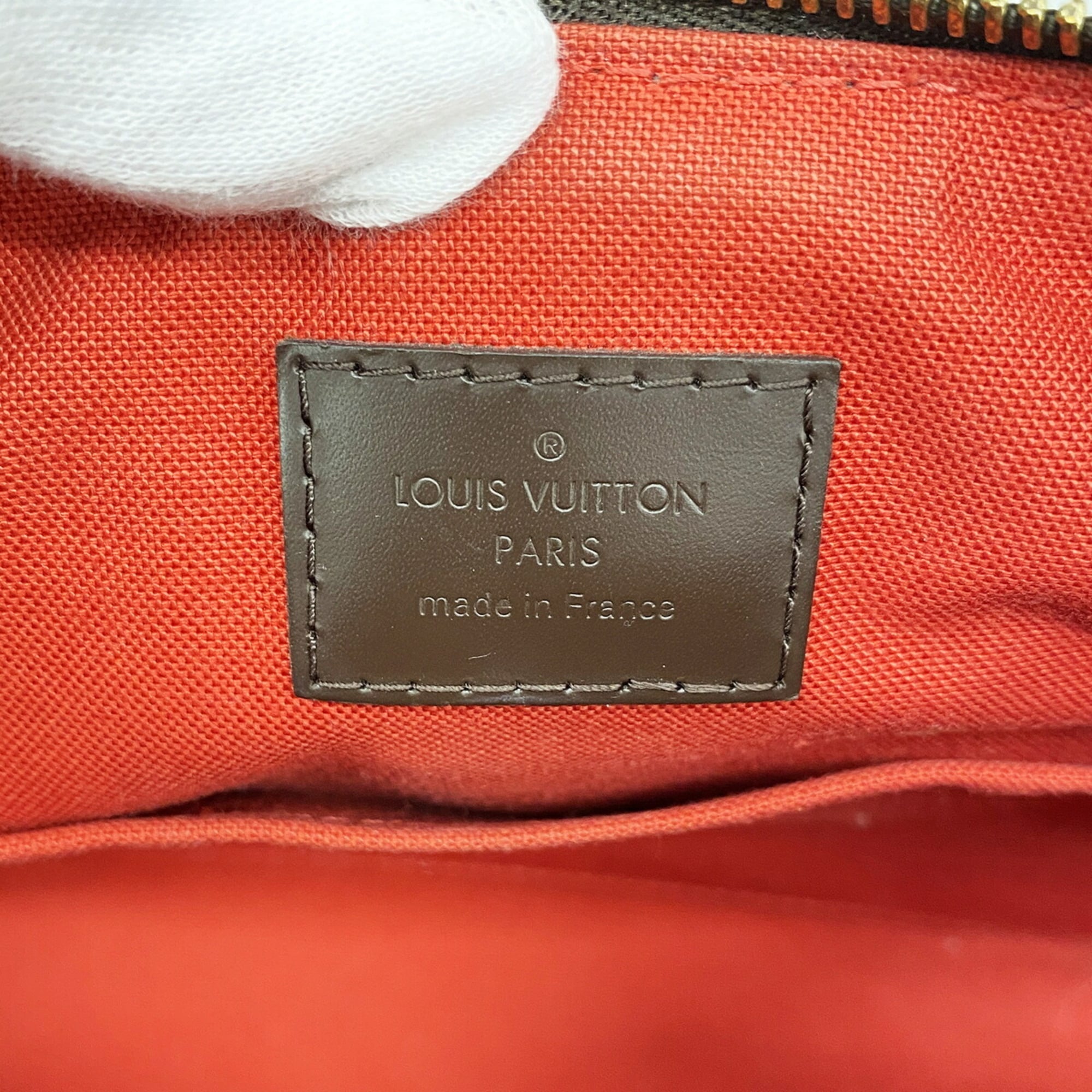 Louis Vuitton Ebene Handbag (Pre-Owned)