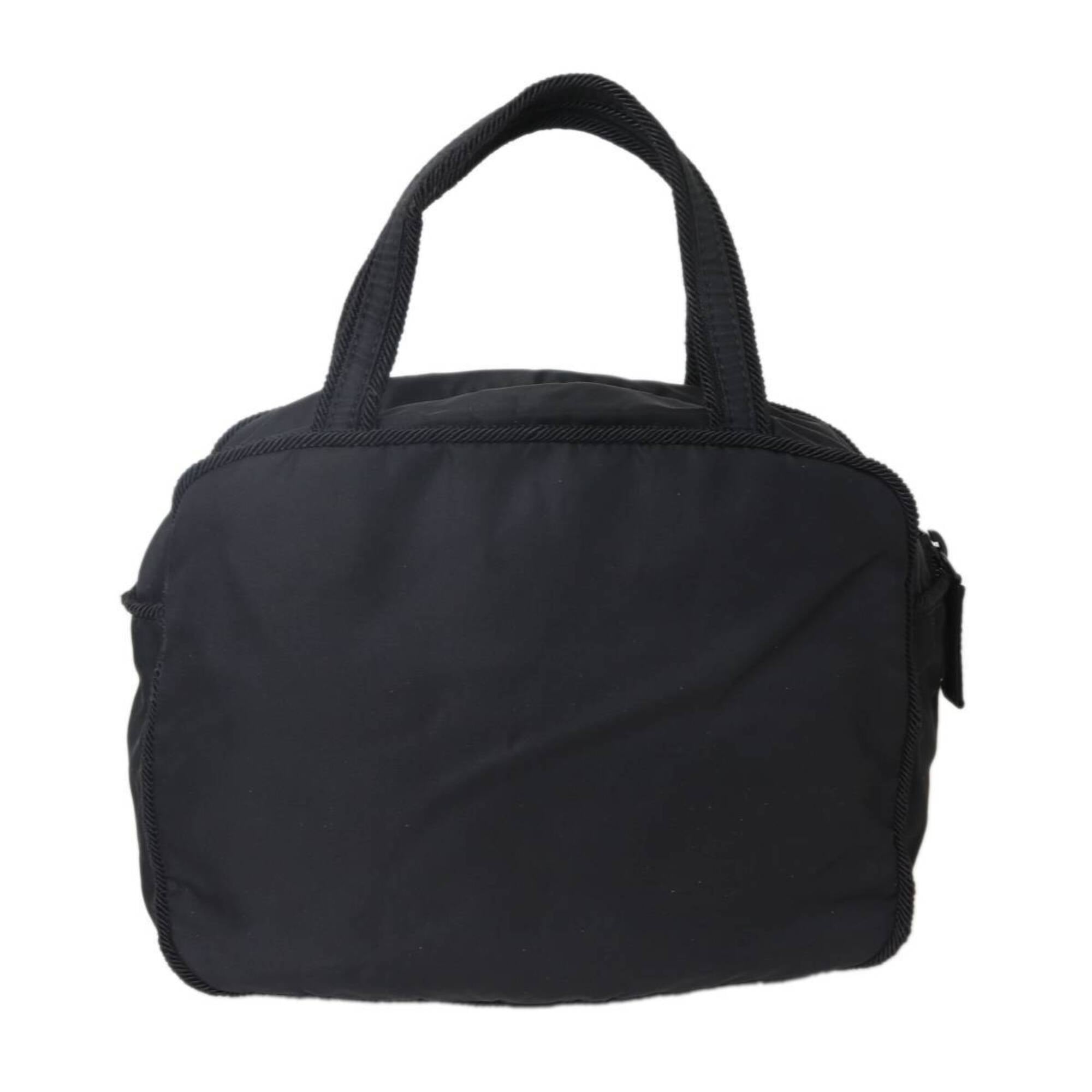 Prada Black Nylon Handbag (Pre-Owned)