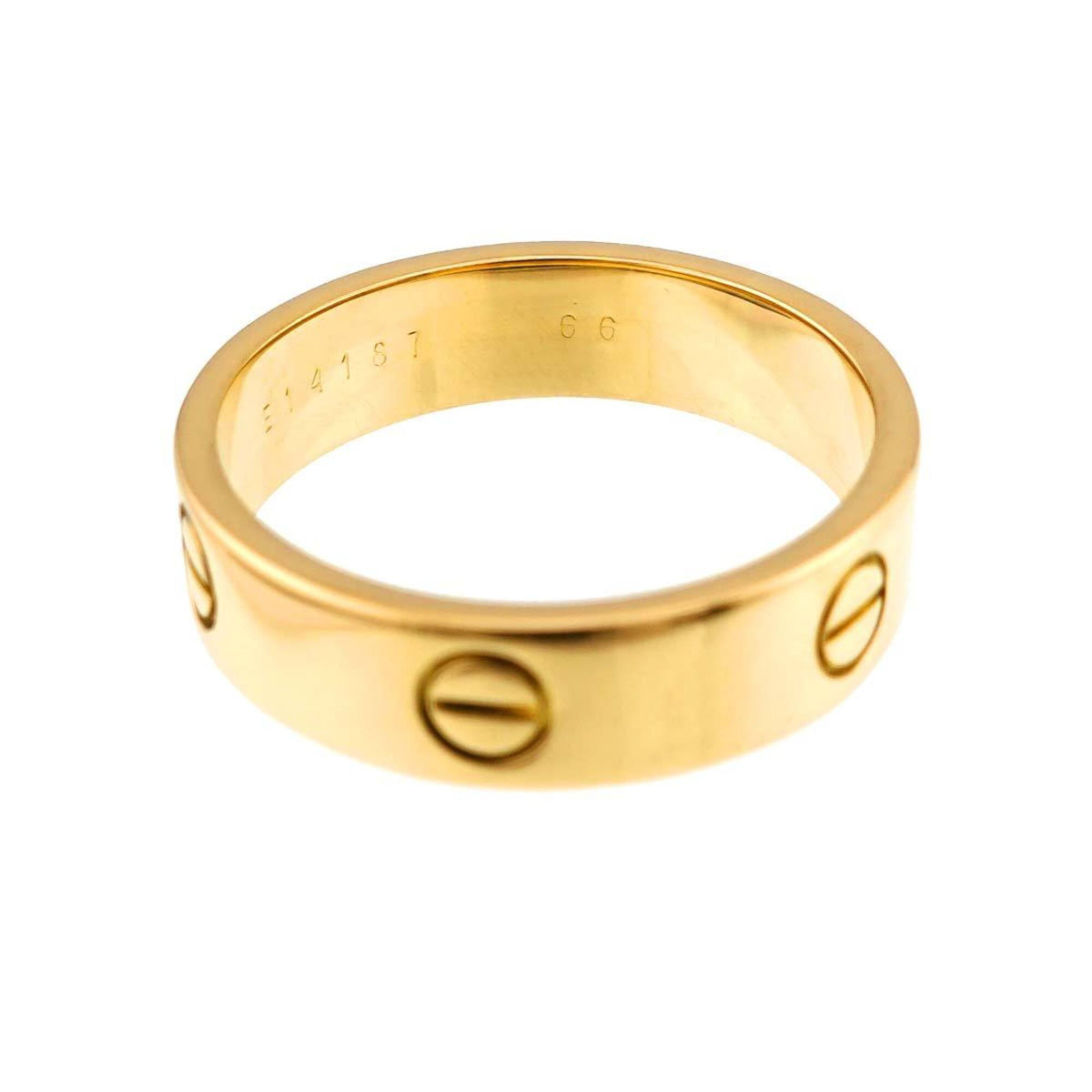 Cartier Yellow Gold (18K) Band Ring (Pre-Owned)