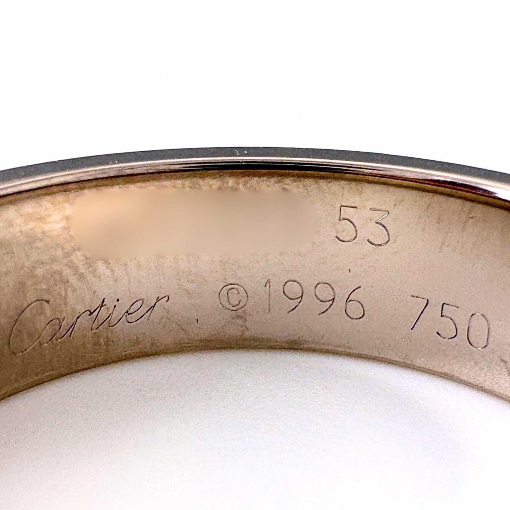 Cartier Love Band Ring (Pre-Owned)
