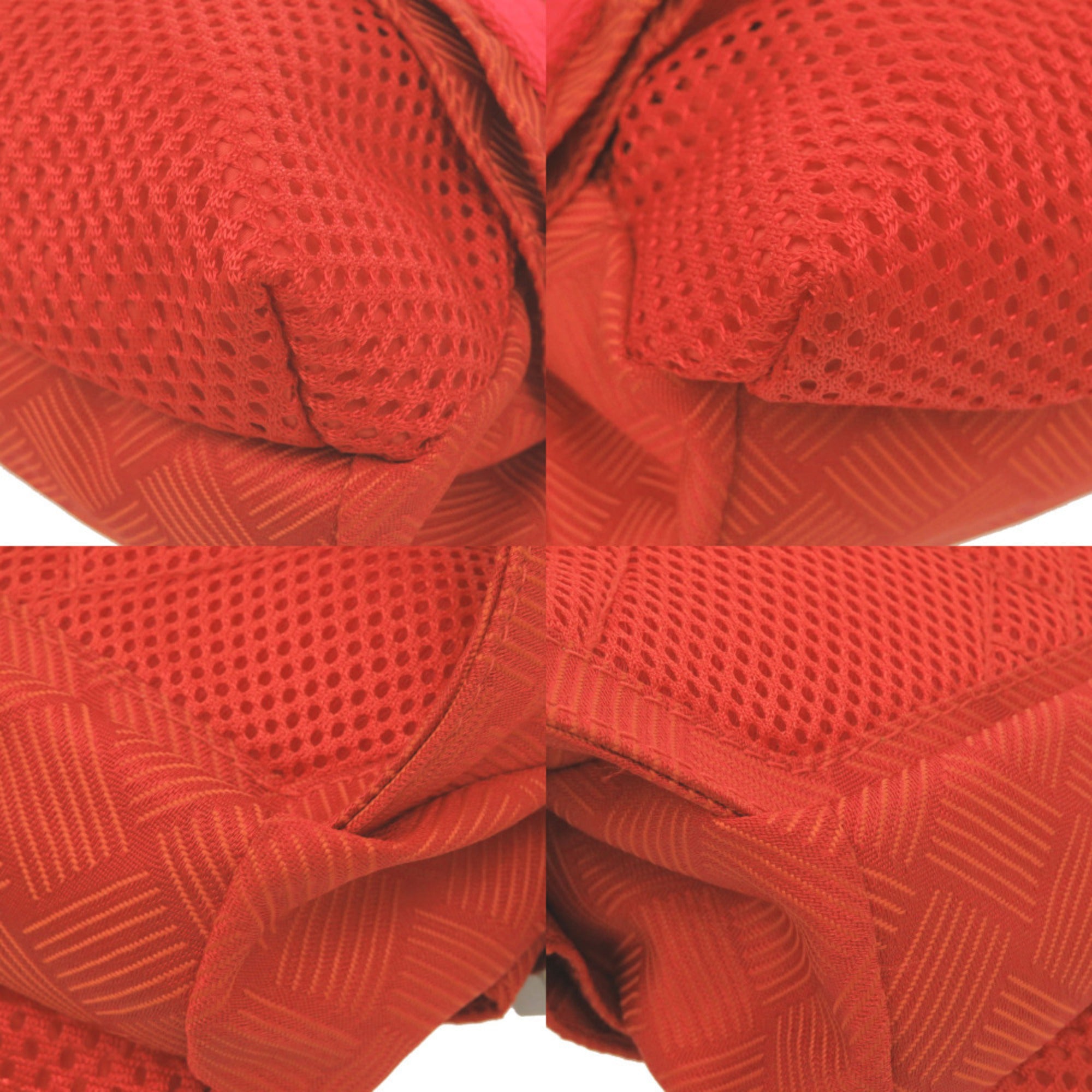 Bottega Veneta Orange Nylon Sling Bag (Pre-Owned)