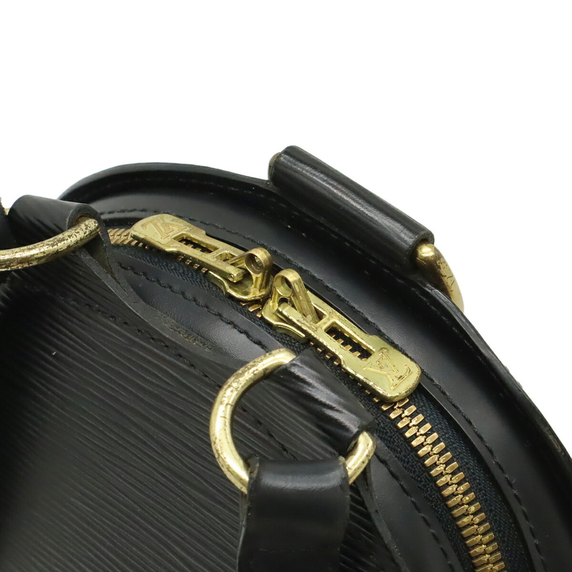 Louis Vuitton Epi Black Noir Epi Leather Backpack (Pre-Owned)