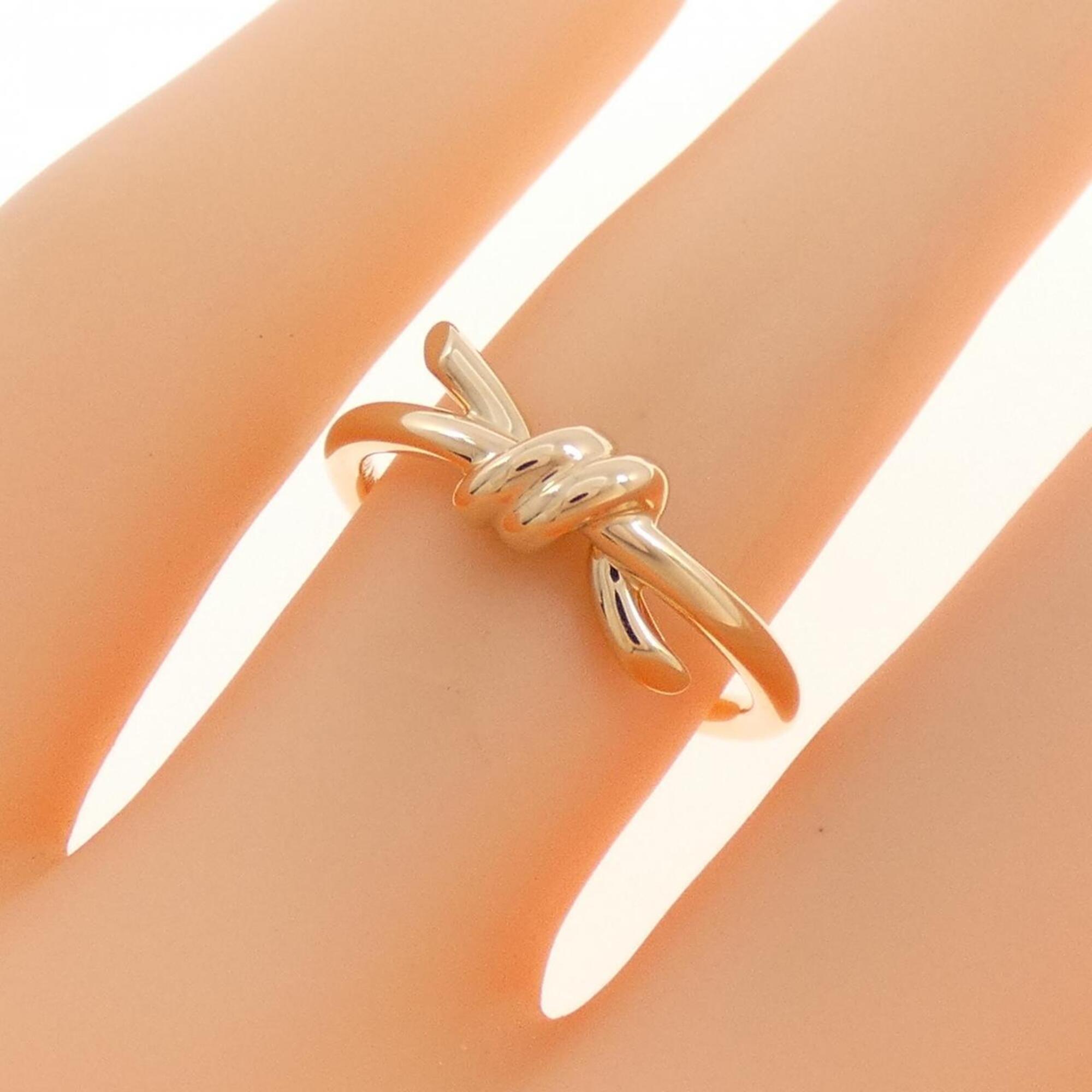 Tiffany Pink Gold (18K) Band Ring (Pre-Owned)