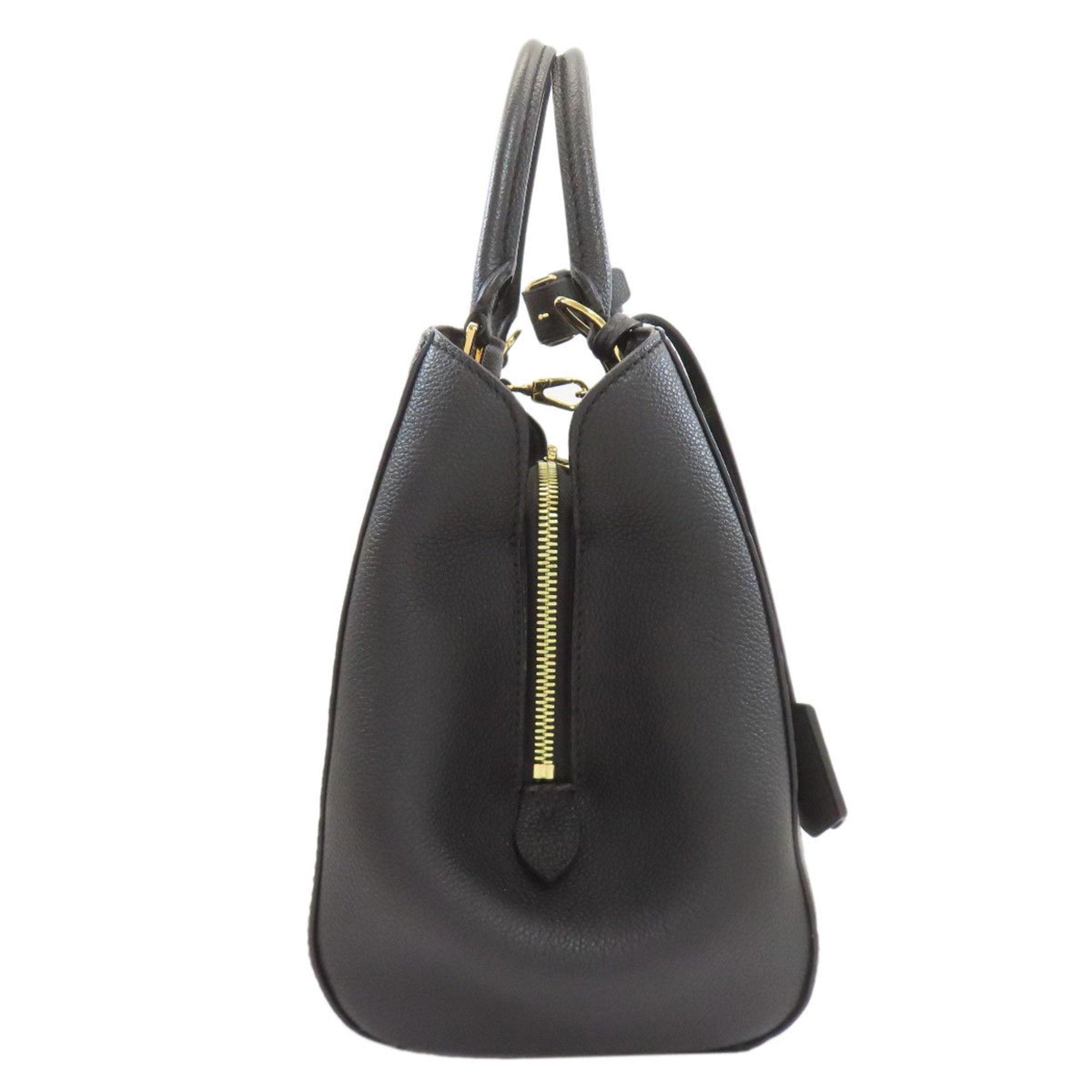 Louis Vuitton Noir Monogram Empreinte Handbag (Pre-Owned)