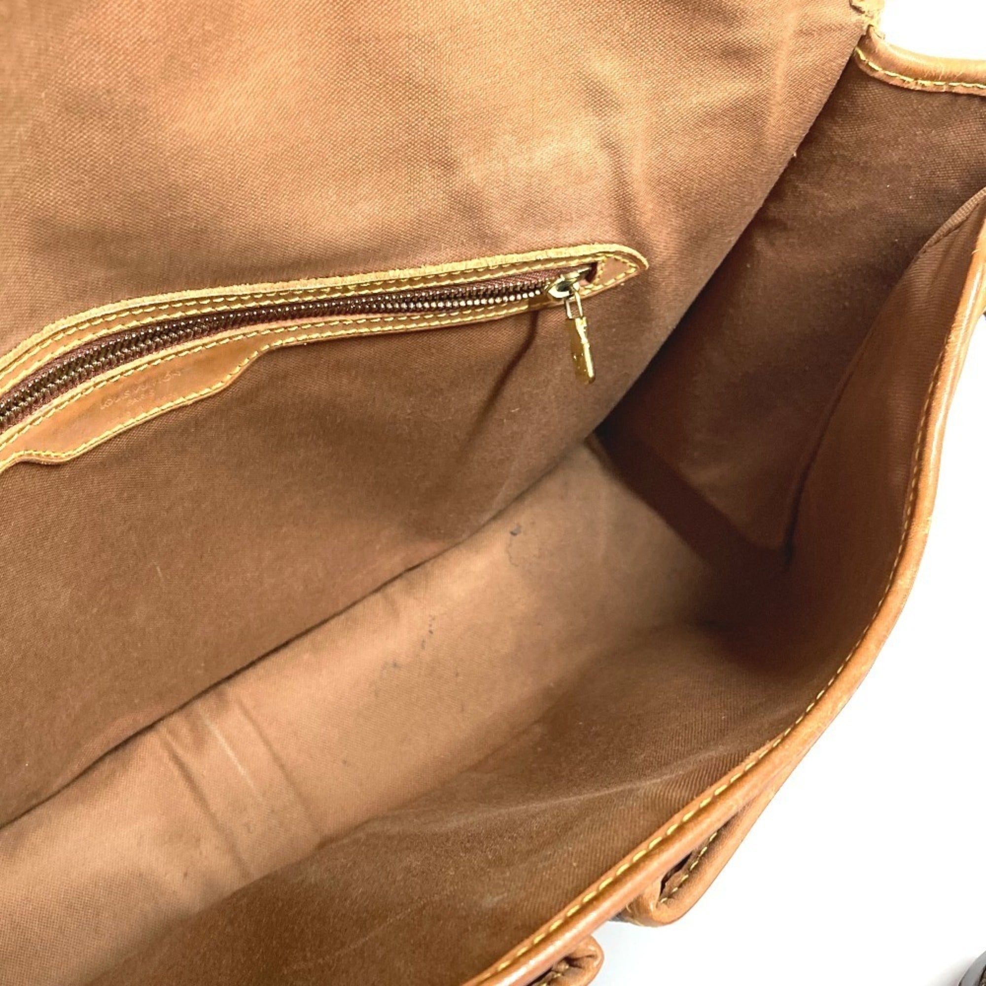 Louis Vuitton Brown Galle Monogram Monogram Messenger Bag Shoulder Bag (Pre-Owned)