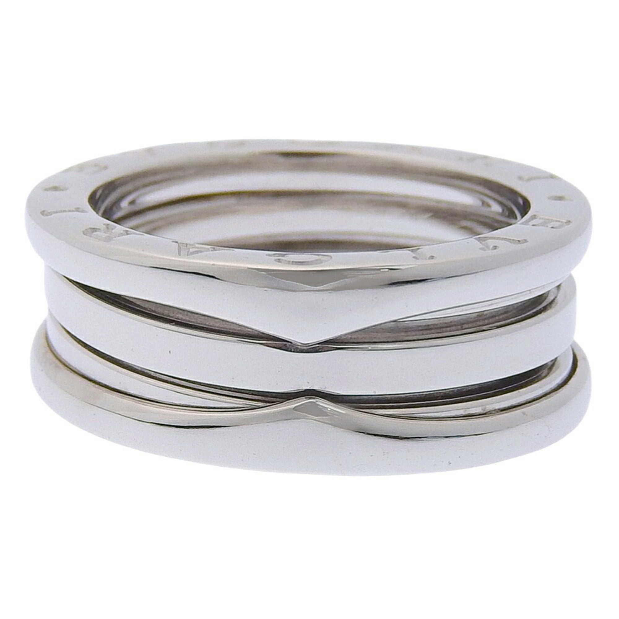 Bvlgari White Gold White Gold (18K) Band Ring (Pre-Owned)