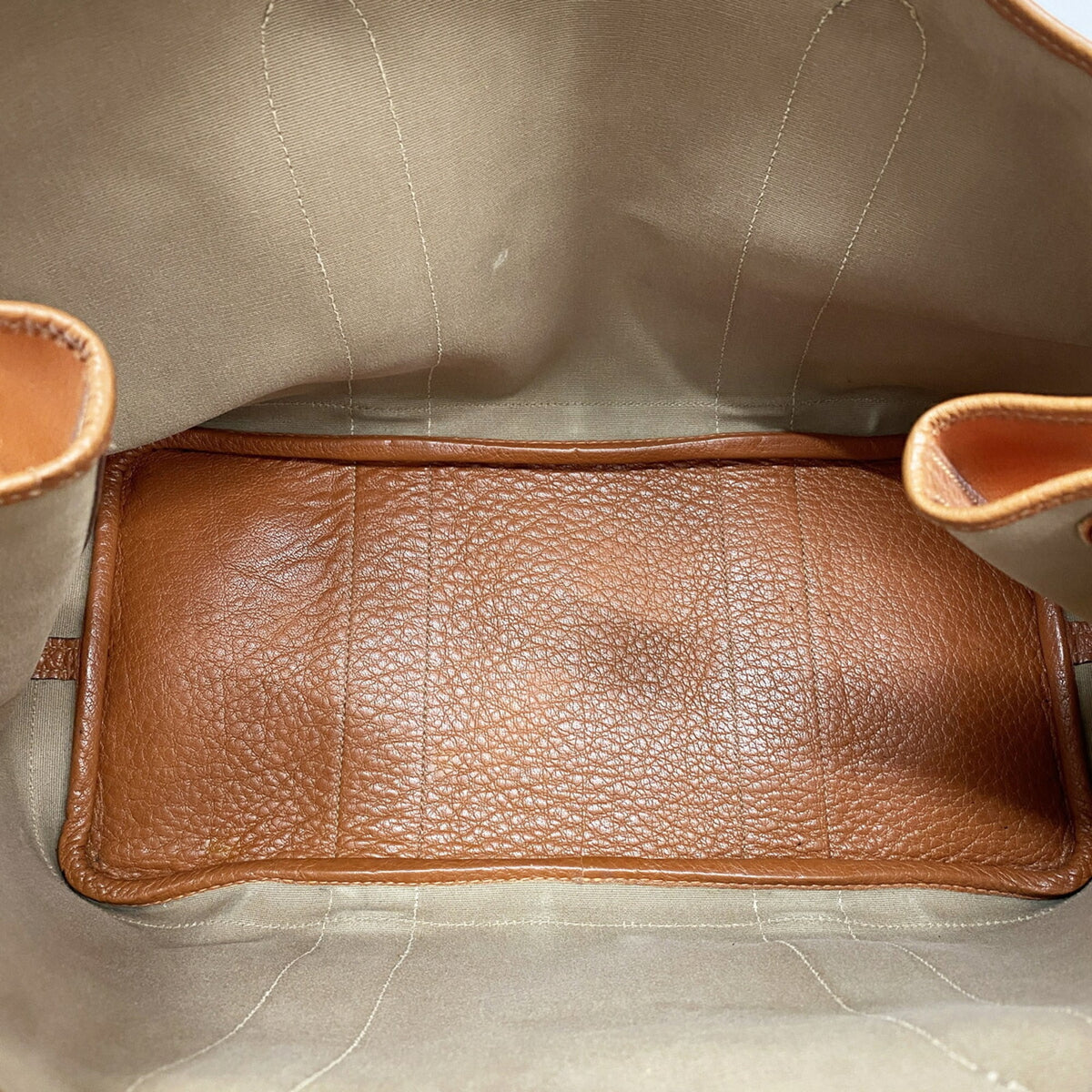 Hermes Orange Toile Officier Tote Bag (Pre-Owned)